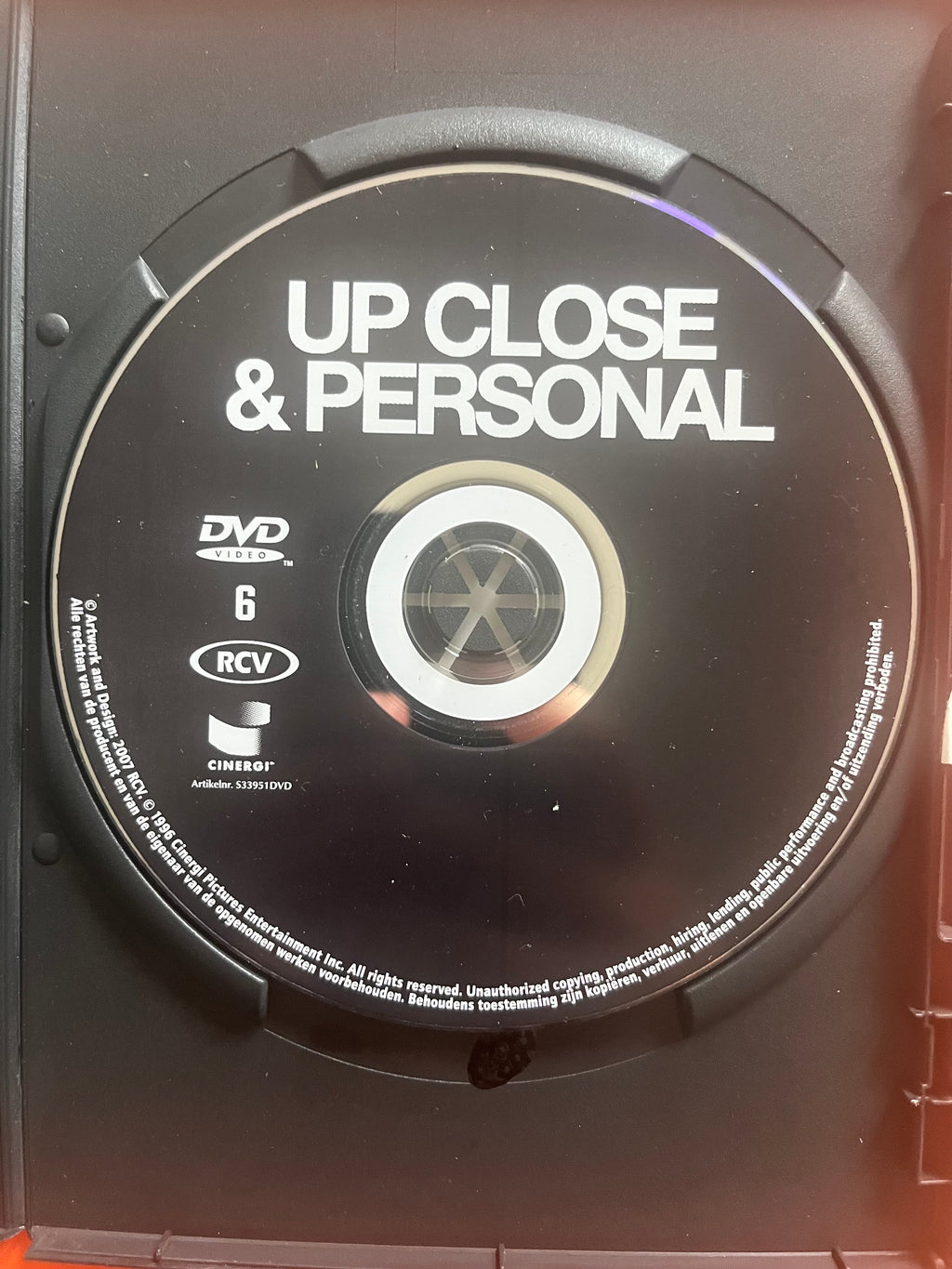 Up Close & Personal – DVD (1996) | Robert Redford & Michelle Pfeiffer