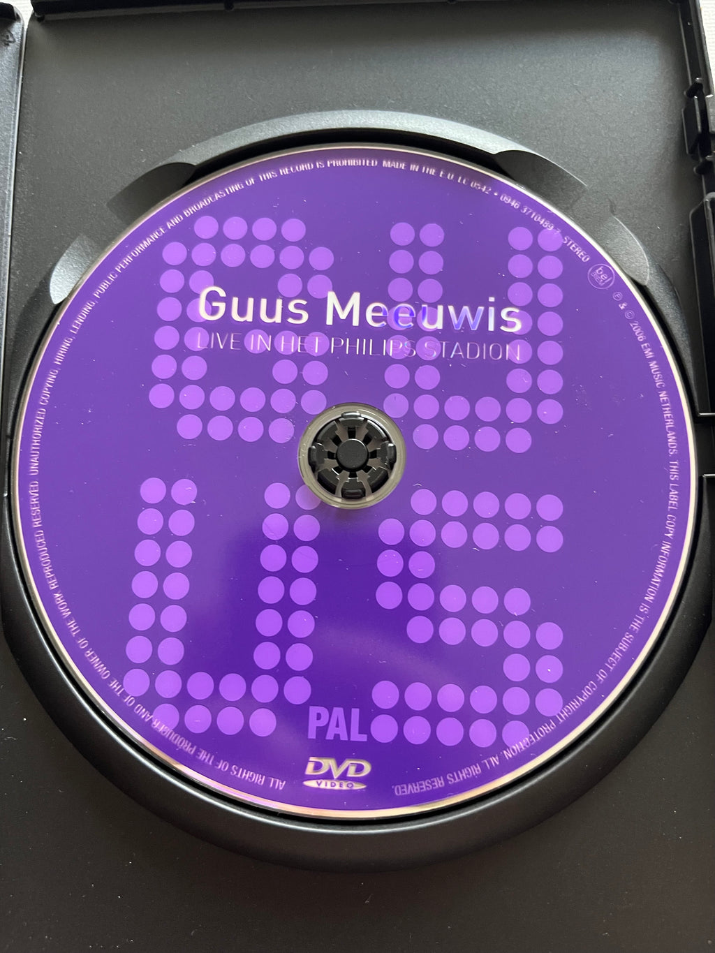 Guus Meeuwis – Live in het Philips Stadion – DVD (2006) | Groots met een Zachte G