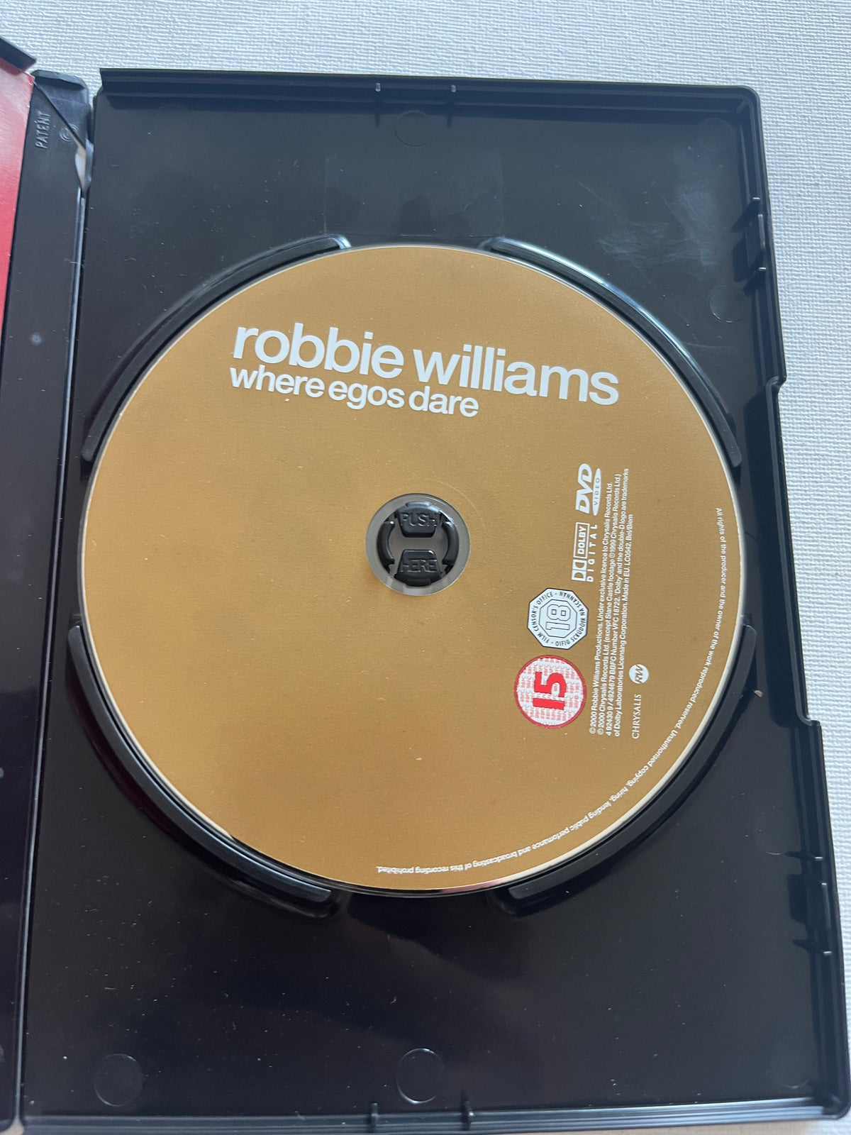 Robbie Williams: Where Egos Dare – DVD (2000) | Live Concert & Documentary