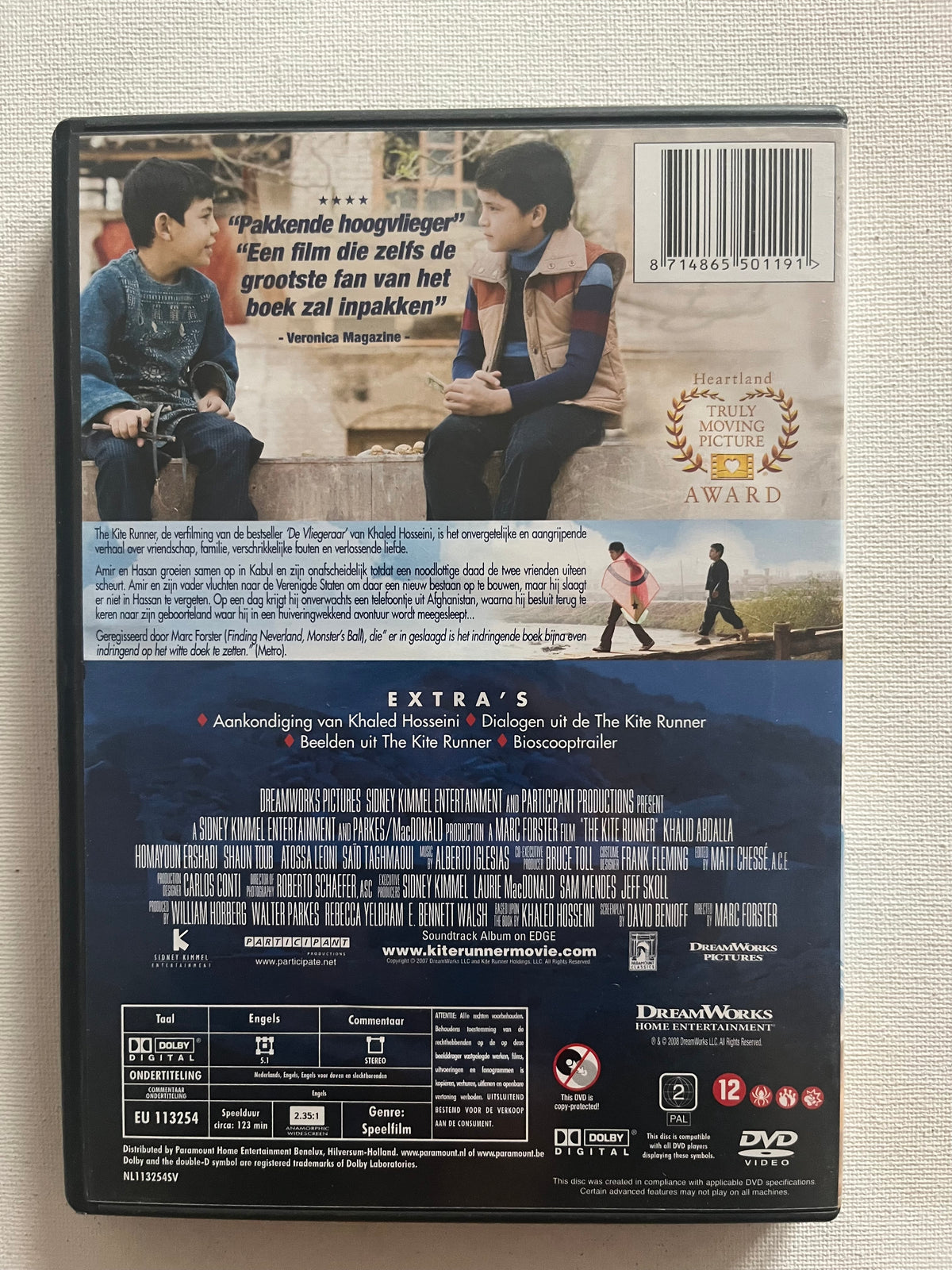 The Kite Runner – DVD (2007) | Khalid Abdalla & Ahmad Khan Mahmoodzada
