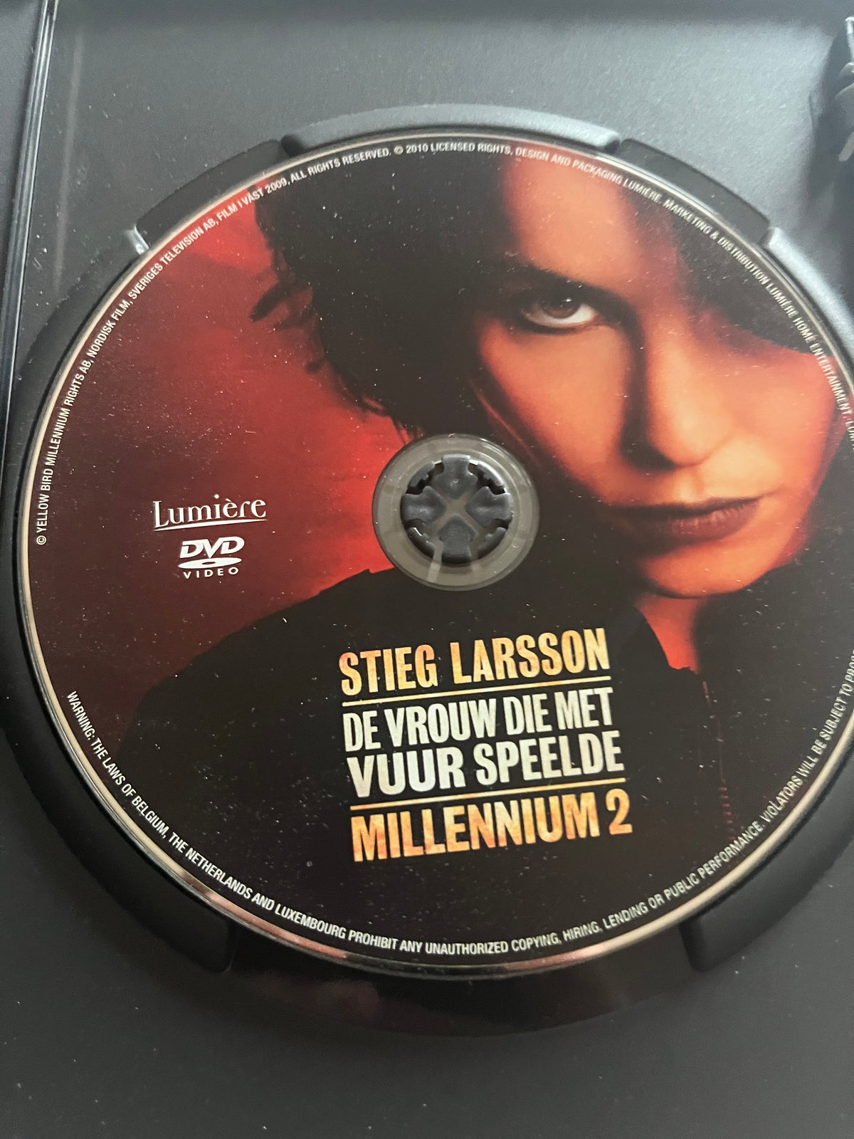 The Girl Who Played with Fire – DVD (2009) | Noomi Rapace & Michael Nyqvist