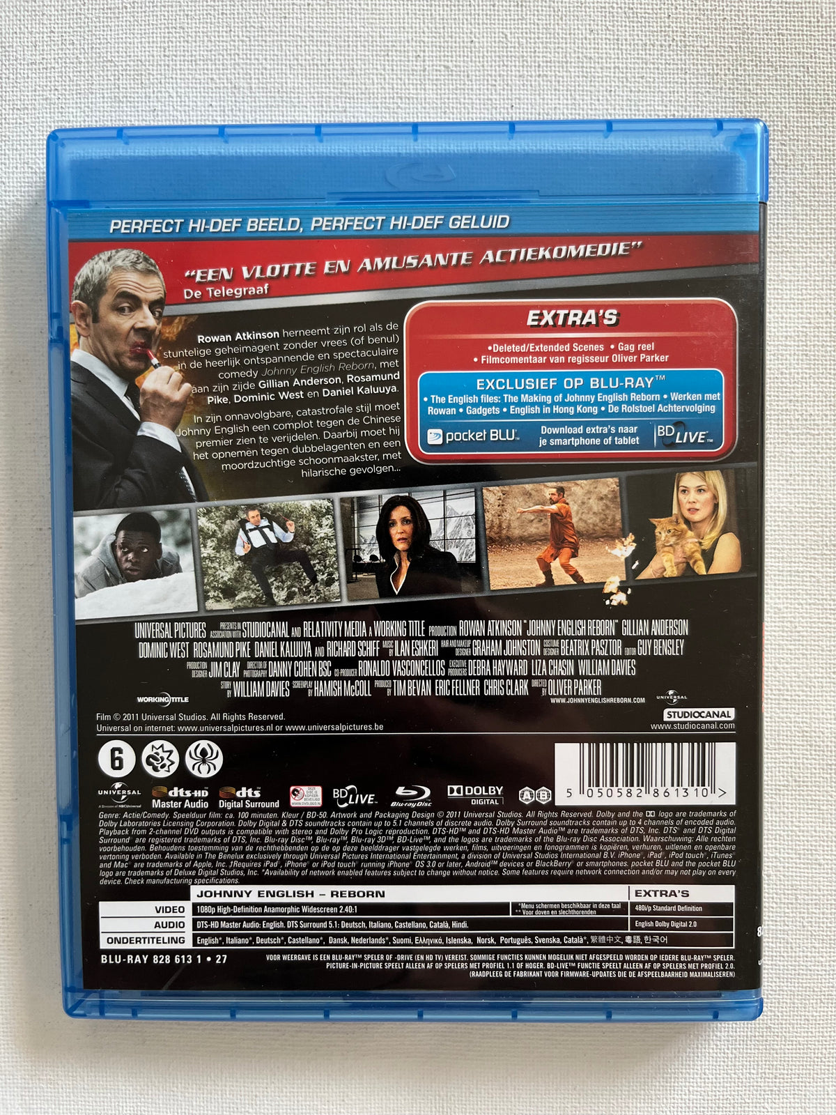 Johnny English Reborn – Blu-ray (2011) | Rowan Atkinson & Rosamund Pike