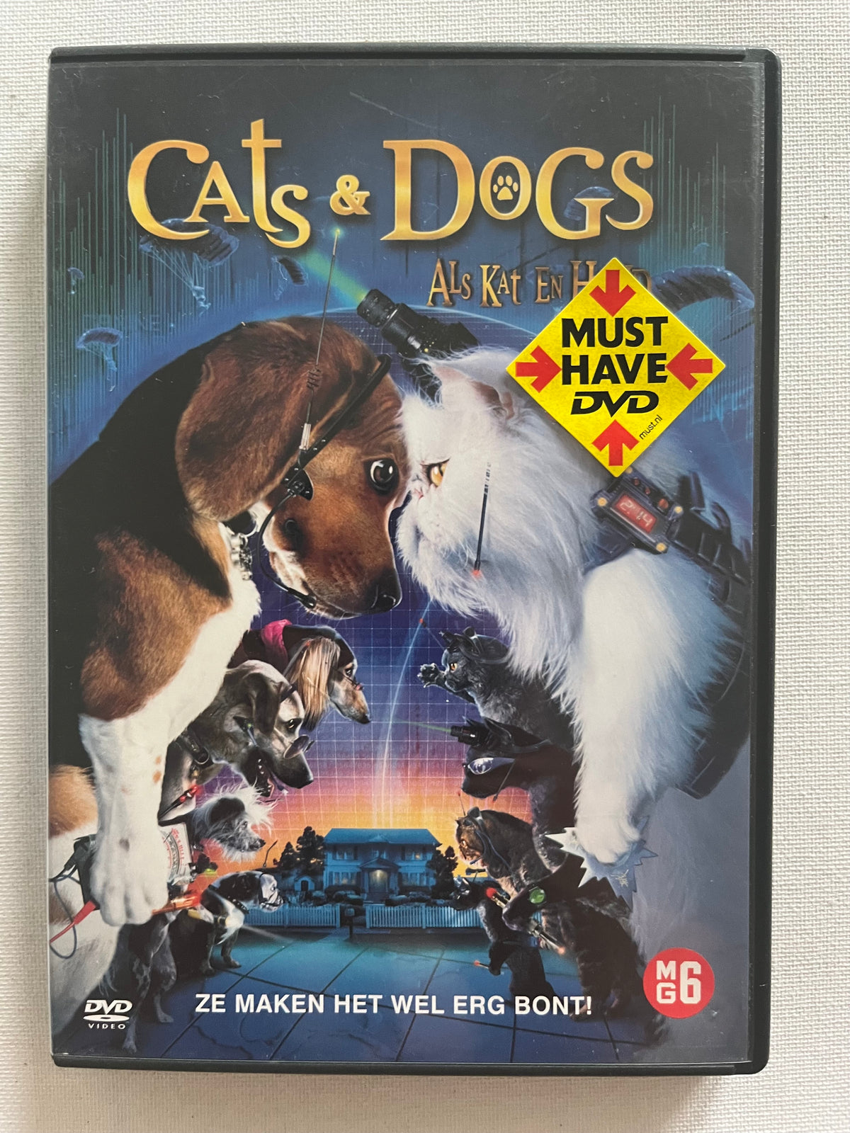 Cats & Dogs – DVD (2001) | Jeff Goldblum & Elizabeth Perkins