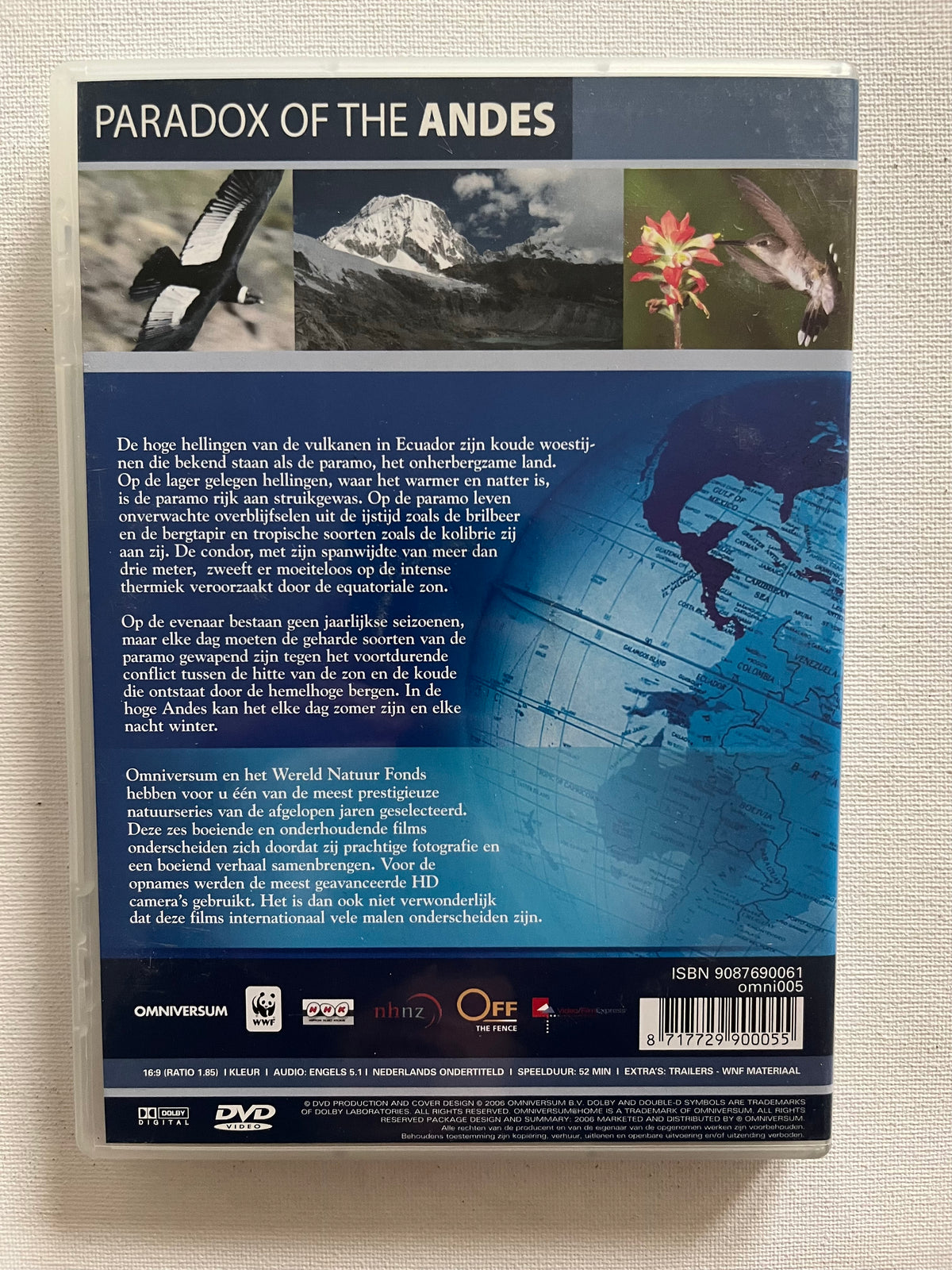 Paradox of the Andes – DVD | Andes Documentary