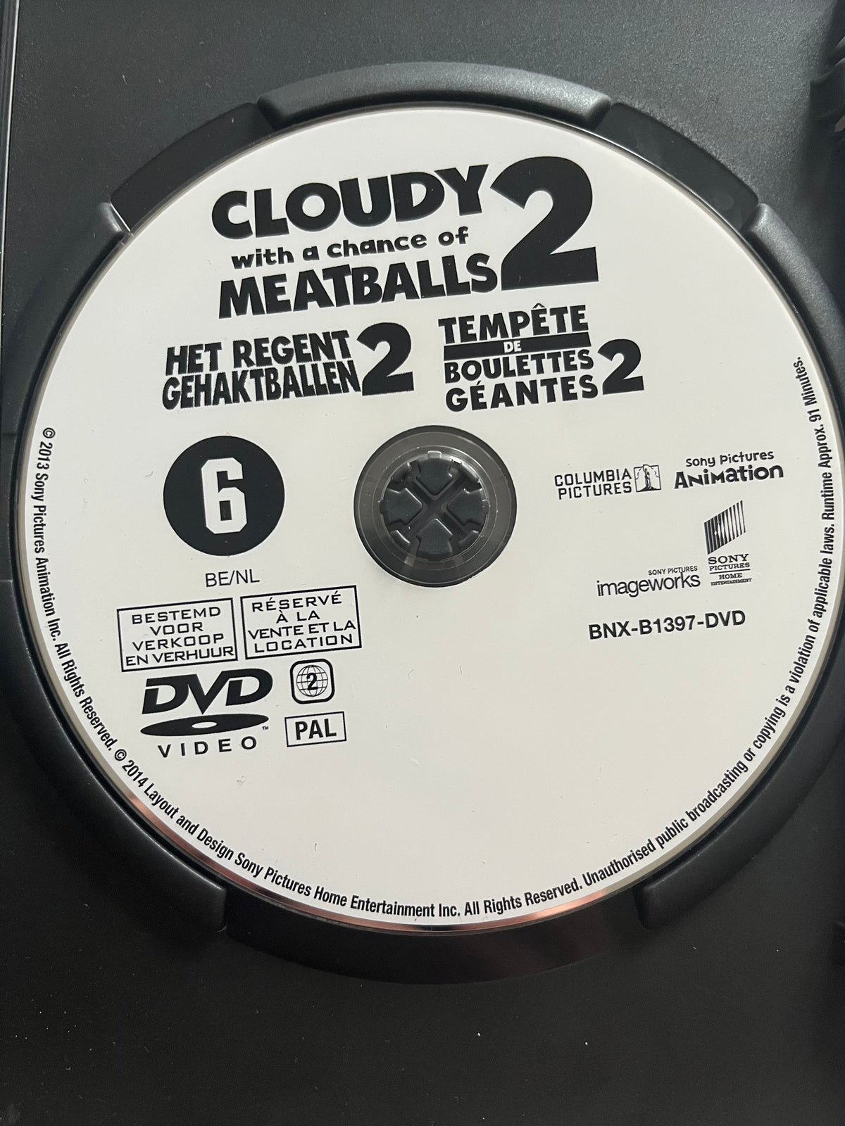 Cloudy with a Chance of Meatballs 2 – DVD (2013) | Bill Hader & Anna Fa