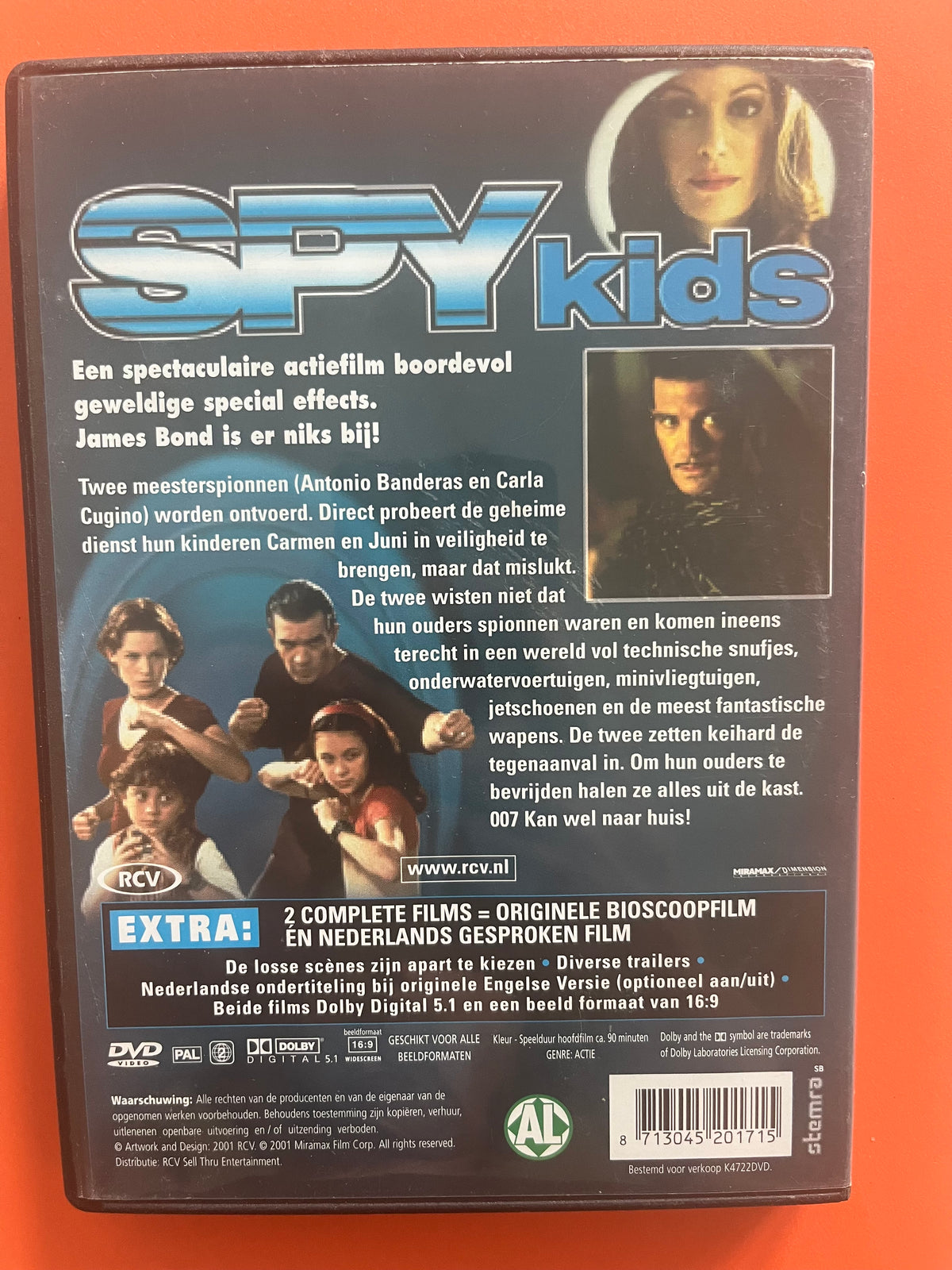 Spy Kids – DVD (2001) | Antonio Banderas & Carla Gugino