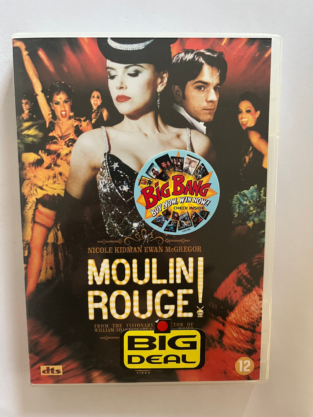 Moulin Rouge! – DVD (2001) | Nicole Kidman & Ewan McGregor