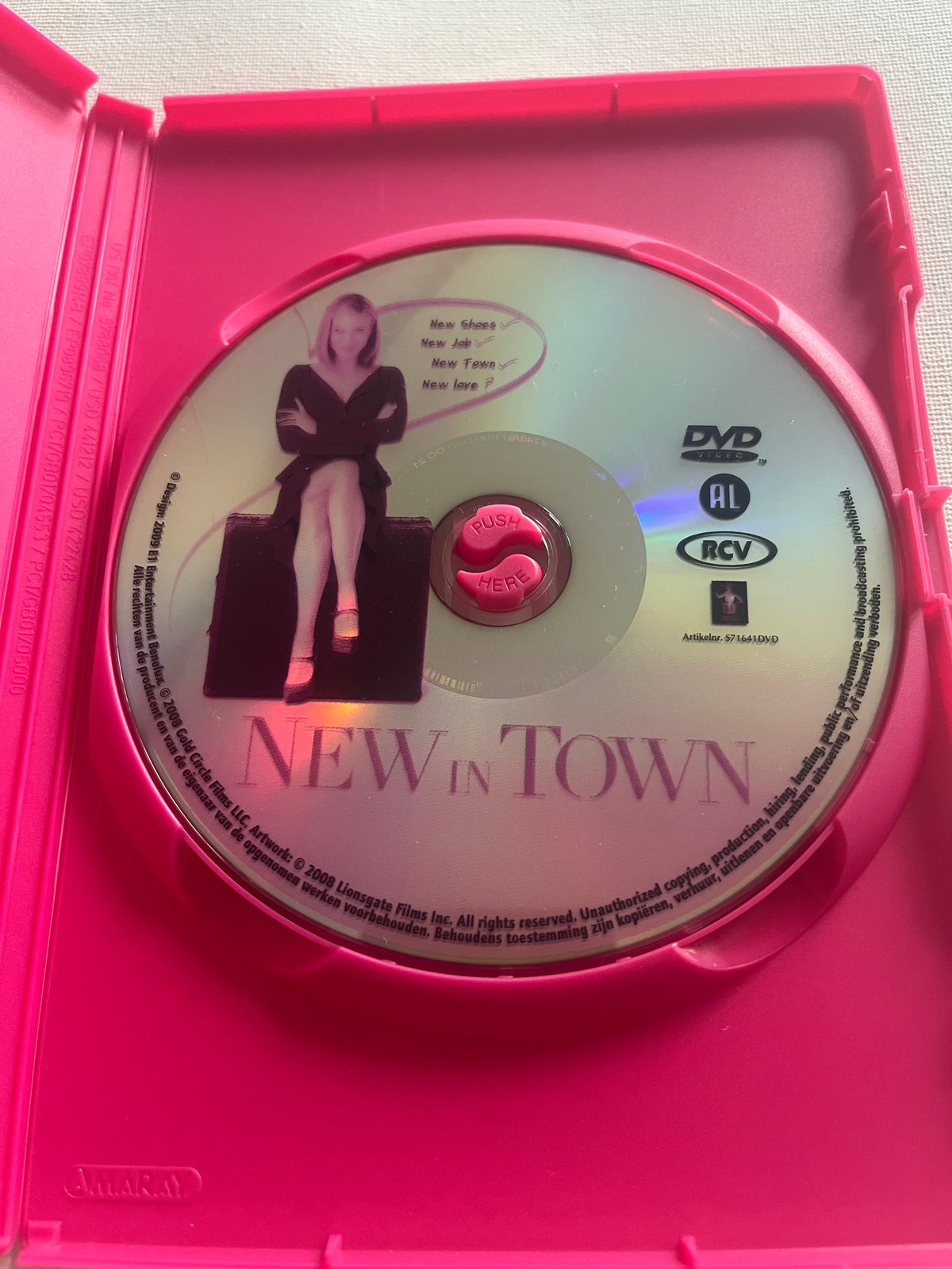 New in Town – DVD (2009) | Renée Zellweger & Harry Connick Jr.
