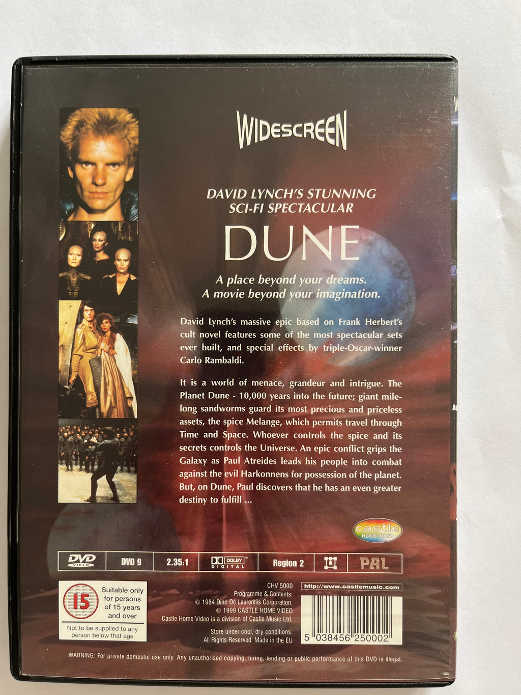 Dune – DVD (1984) | Kyle MacLachlan & Sting