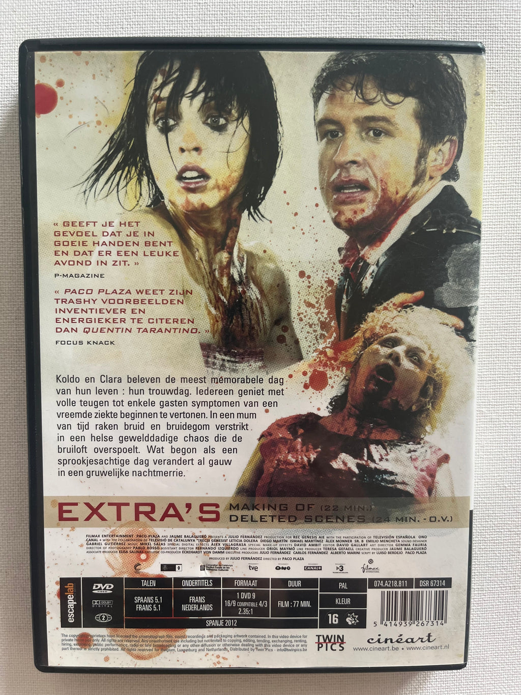 [REC]³ Genesis – DVD (2012) | Leticia Dolera & Diego Martín