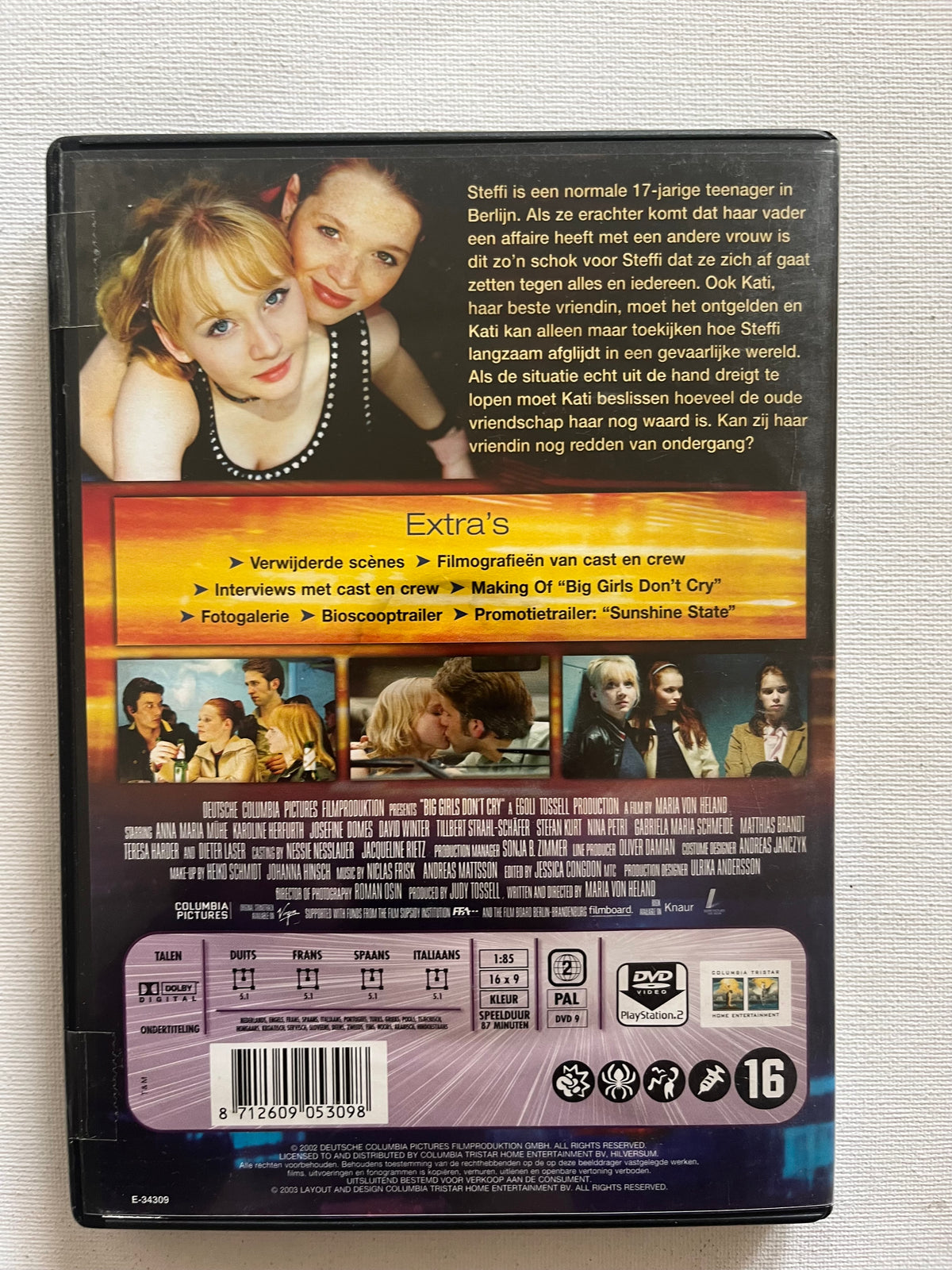 Big Girls Don’t Cry – DVD (2002) | Anna Maria Mühe & Karoline Herfurth