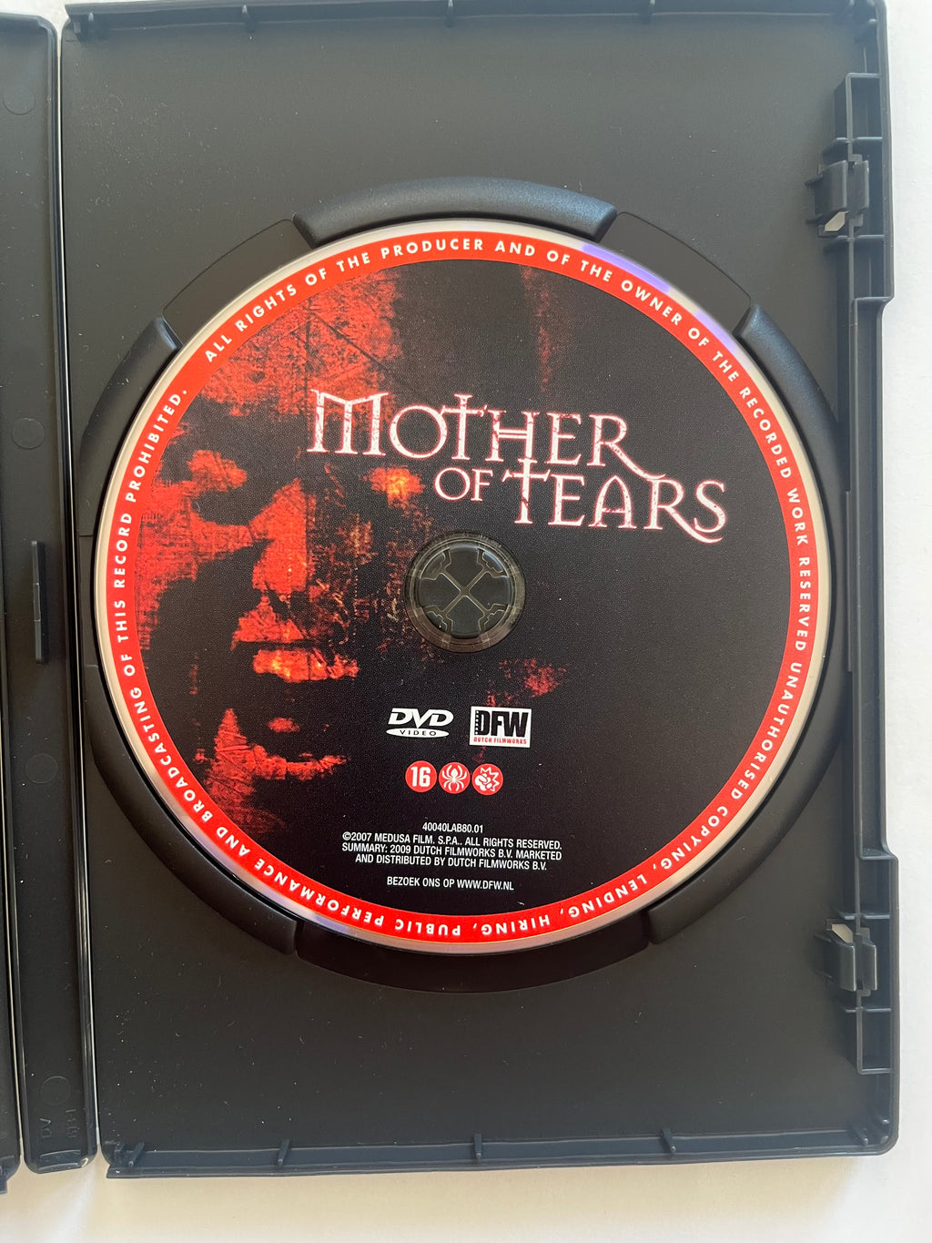 The Mother of Tears – DVD (2007) | Asia Argento | Dario Argento