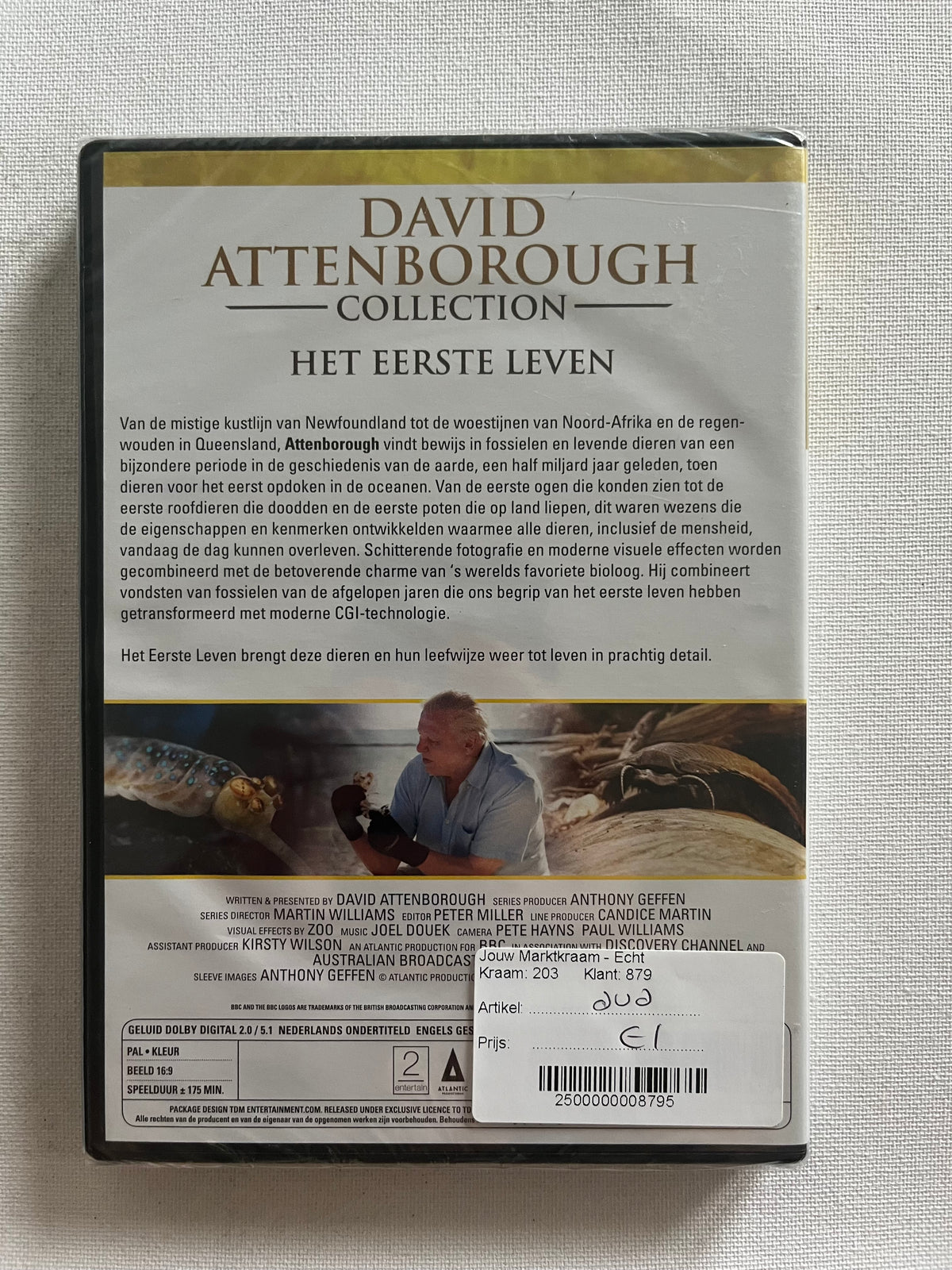 David Attenborough’s First Life – DVD (2010) | New & Sealed