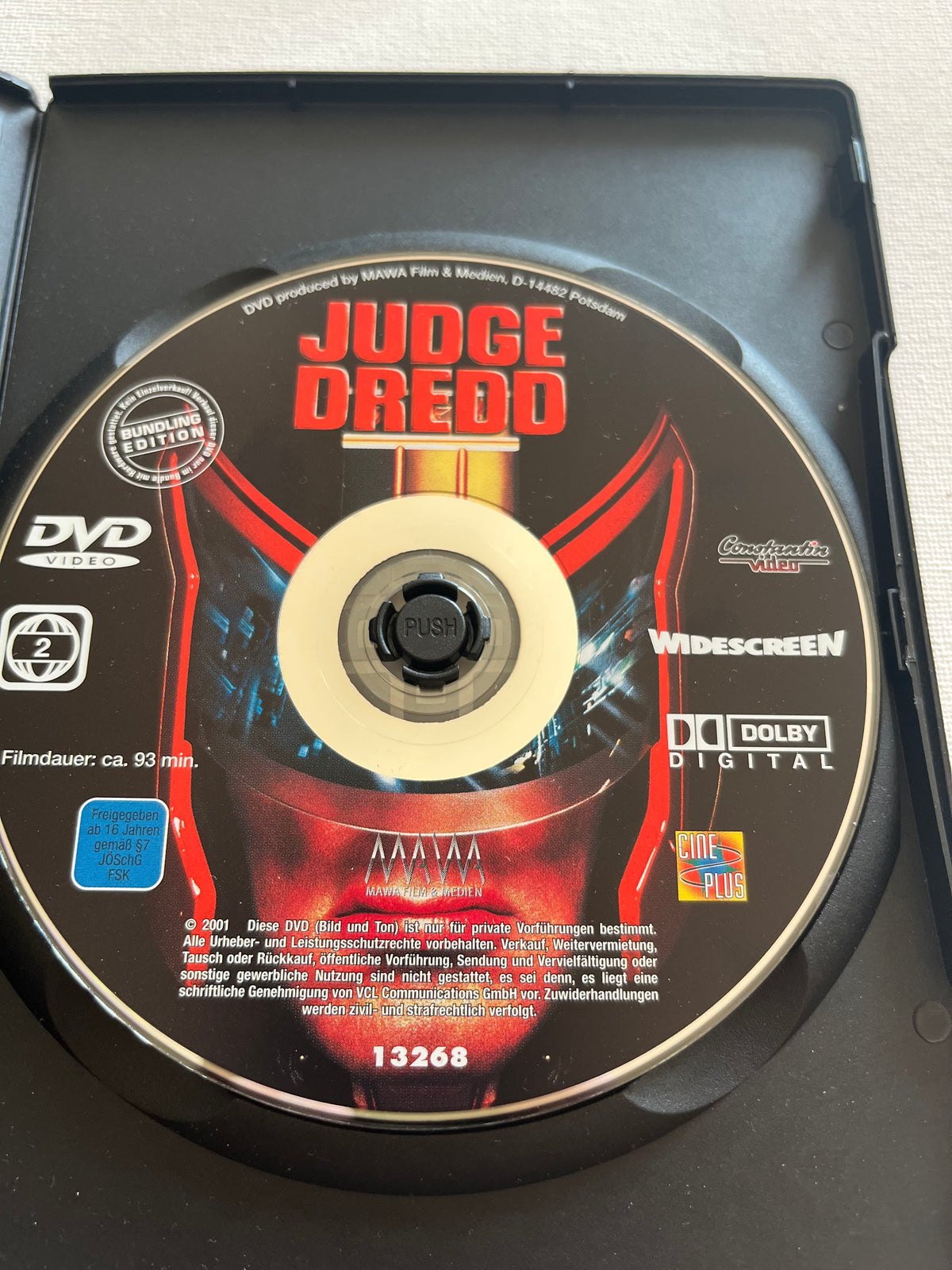 Judge Dredd – DVD (1995) | Sylvester Stallone & Armand Assante