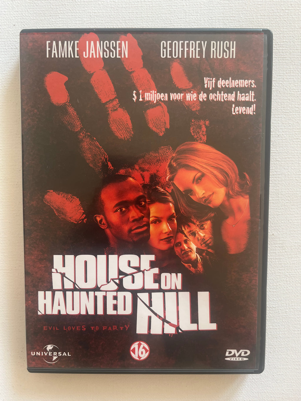 House on Haunted Hill – DVD (1999) | Geoffrey Rush & Famke Janssen