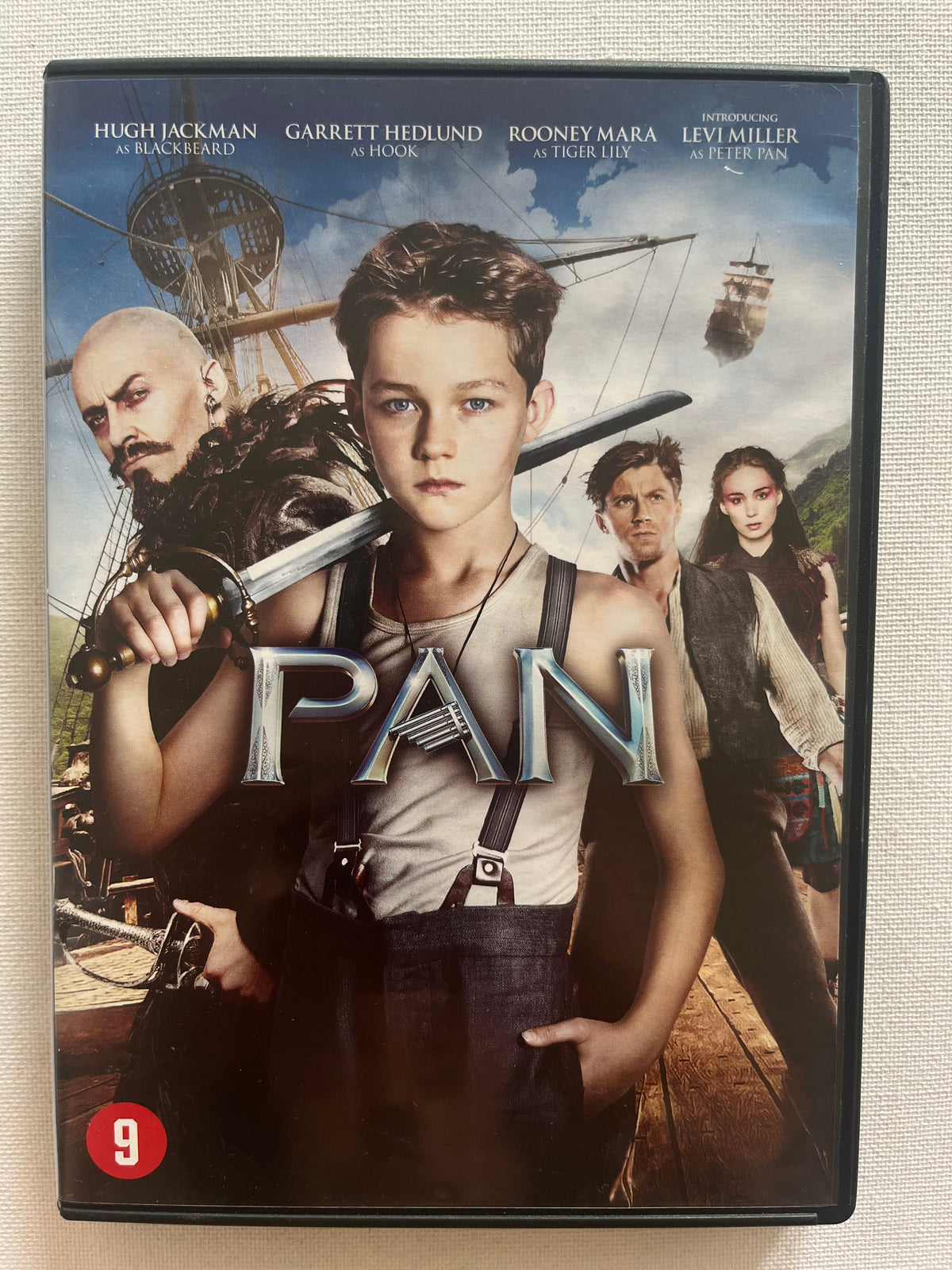 Pan – DVD (2015) | Hugh Jackman, Levi Miller & Garrett Hedlund