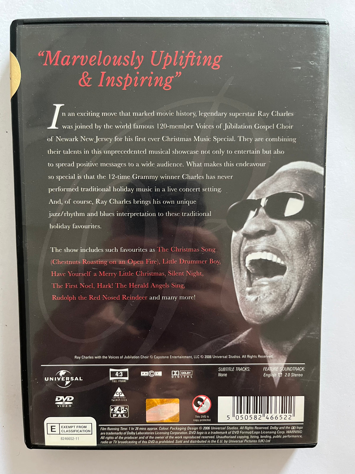 Ray Charles: Live – DVD | Legendary Live Performances