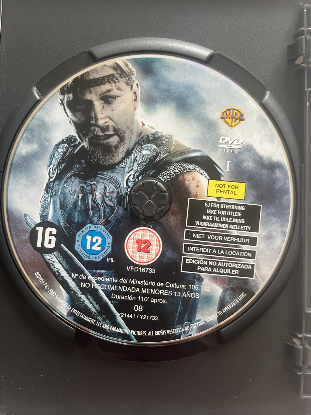 Beowulf – DVD (2007) | Ray Winstone & Angelina Jolie