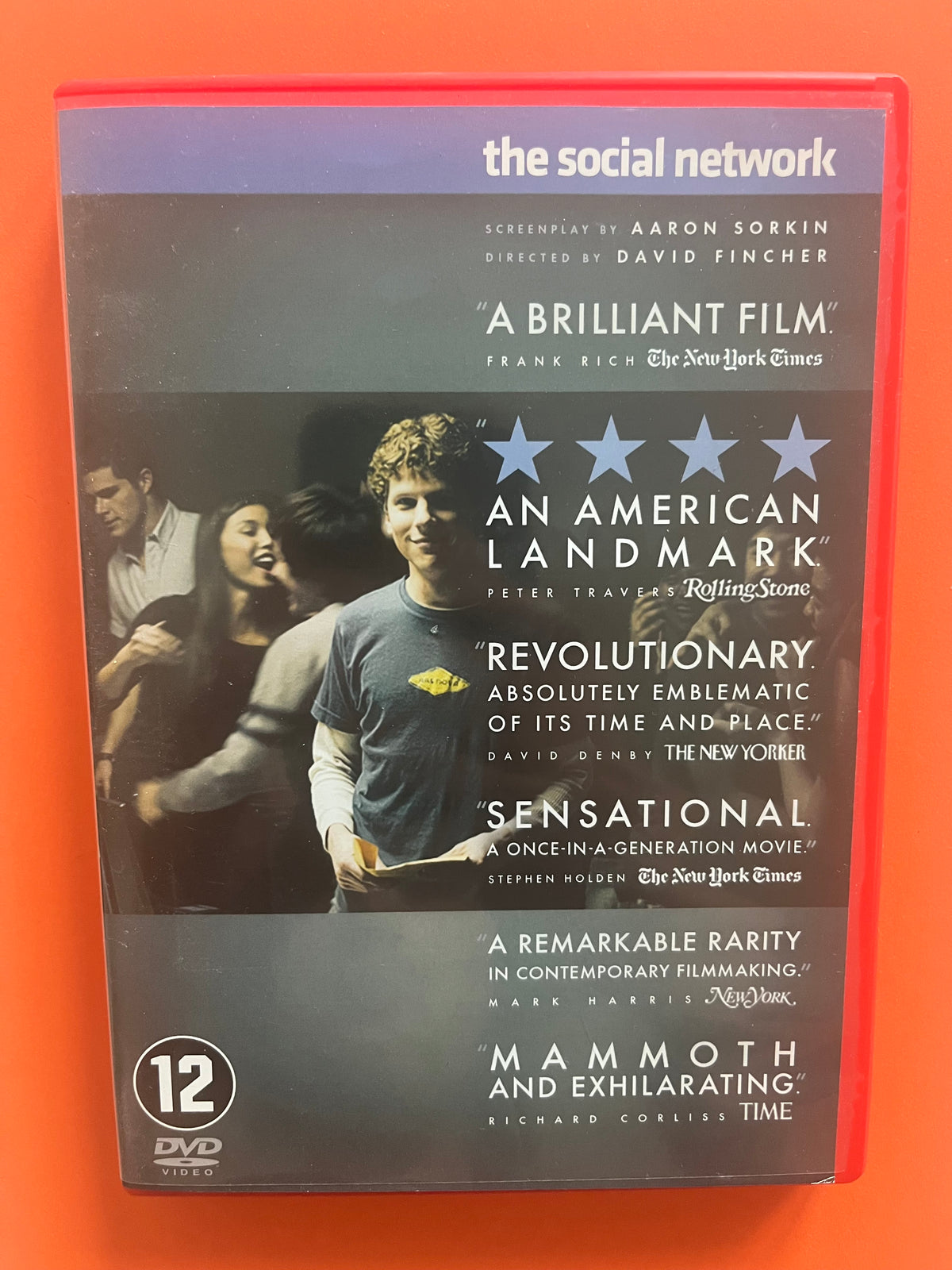 The Social Network – DVD (2010) | Jesse Eisenberg & Andrew Garfield