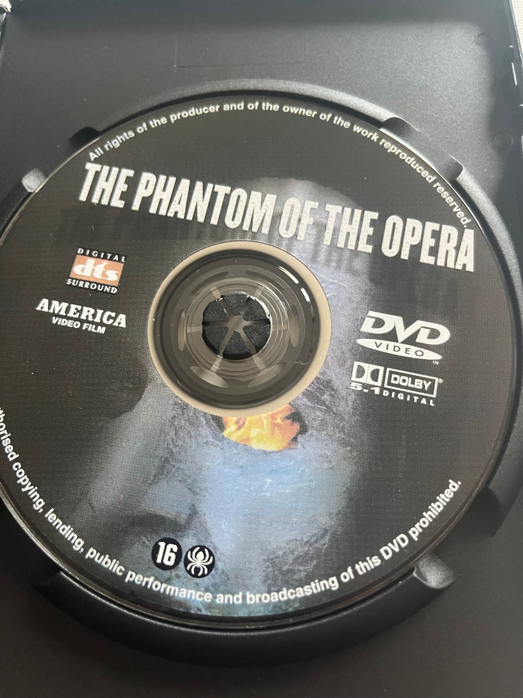 The Phantom of the Opera – DVD (2004) | Gerard Butler & Emmy Rossum