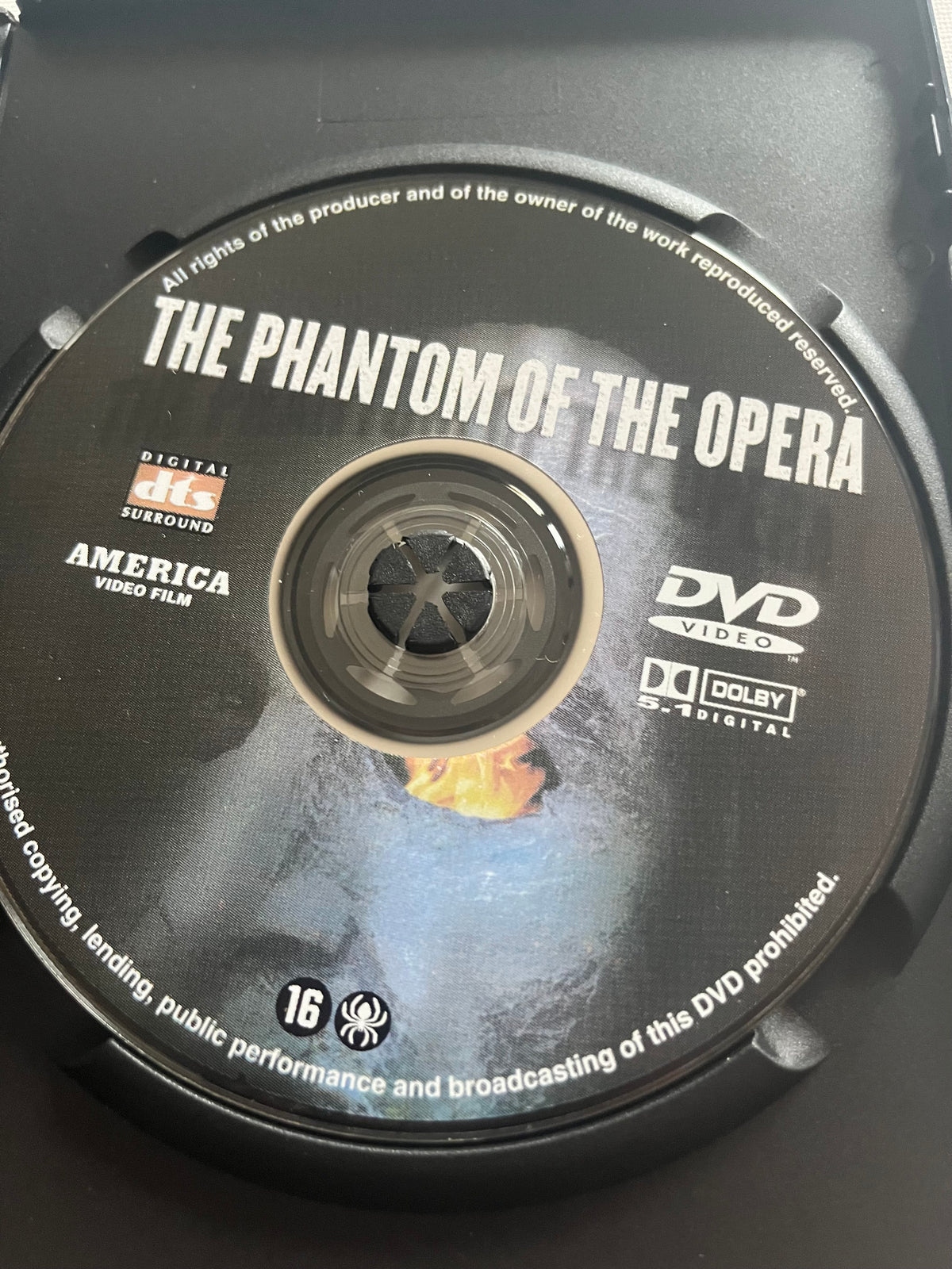 The Phantom of the Opera – DVD (2004) | Gerard Butler & Emmy Rossum
