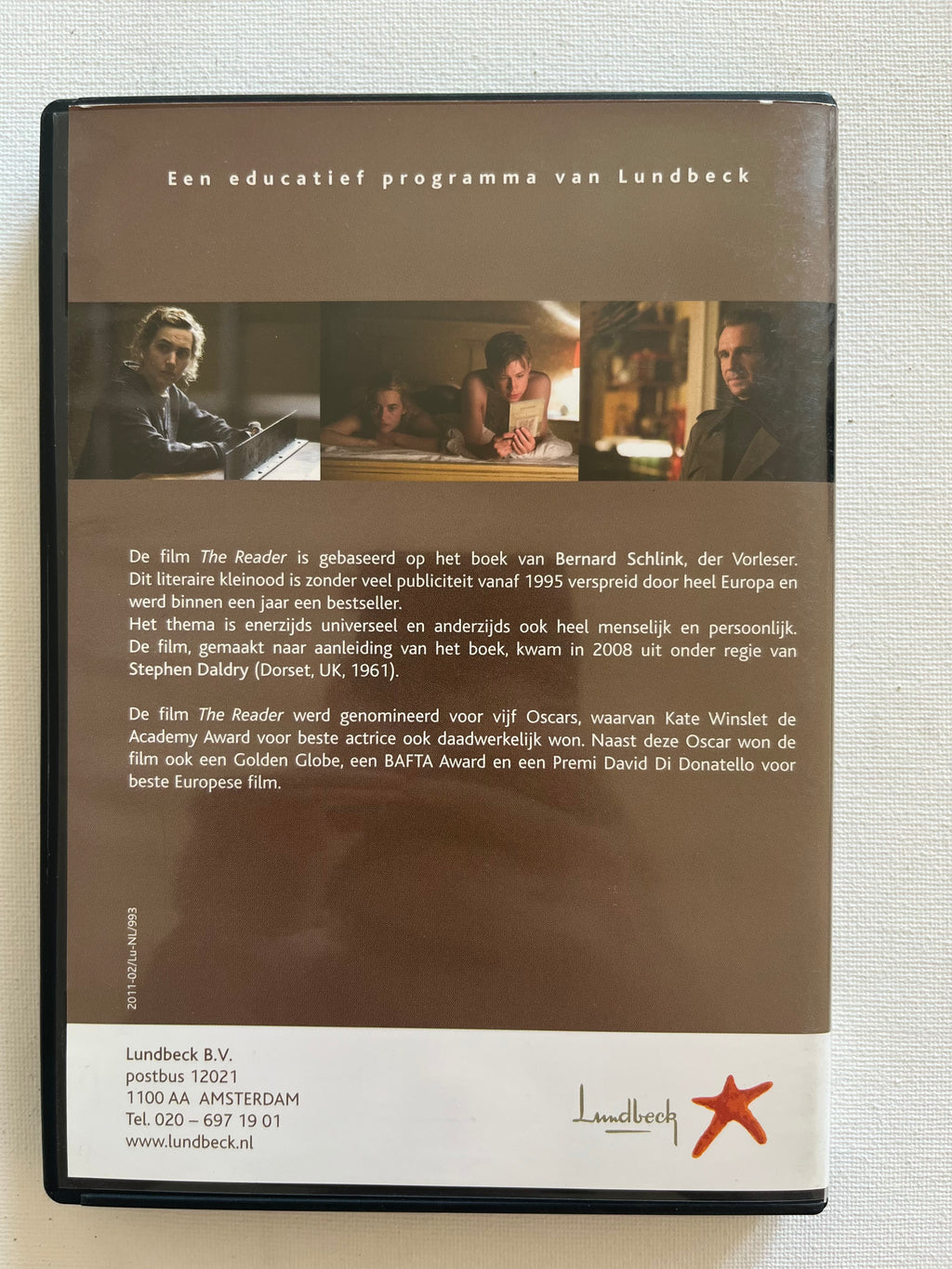 The Reader – DVD (2008) | Kate Winslet & Ralph Fiennes