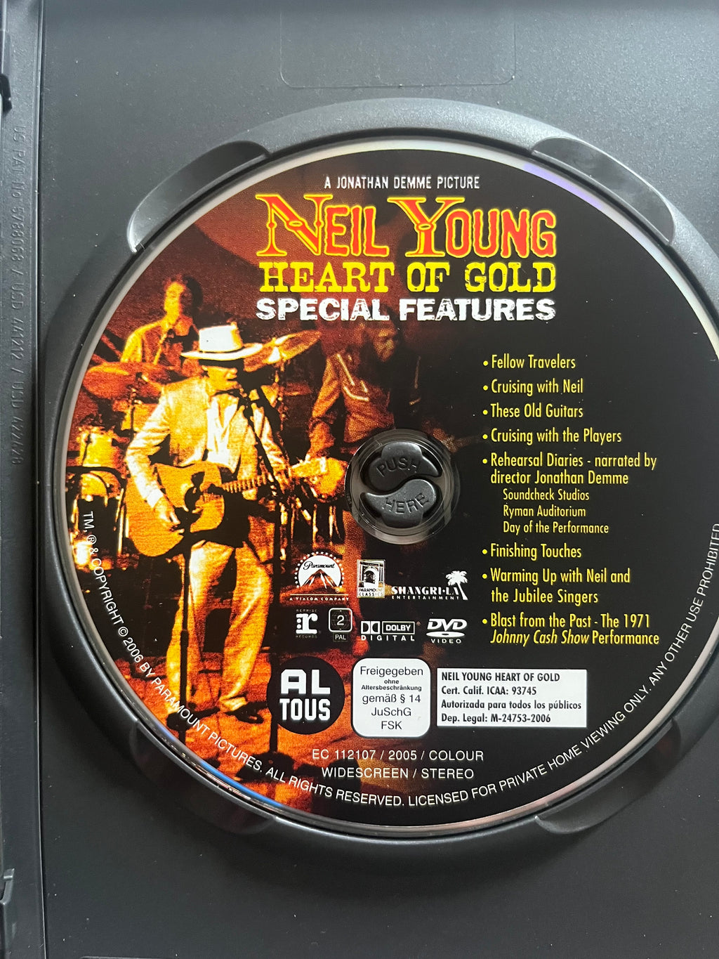 Neil Young: Heart of Gold – 2-Disc Special Edition DVD (2006) | Live Concert