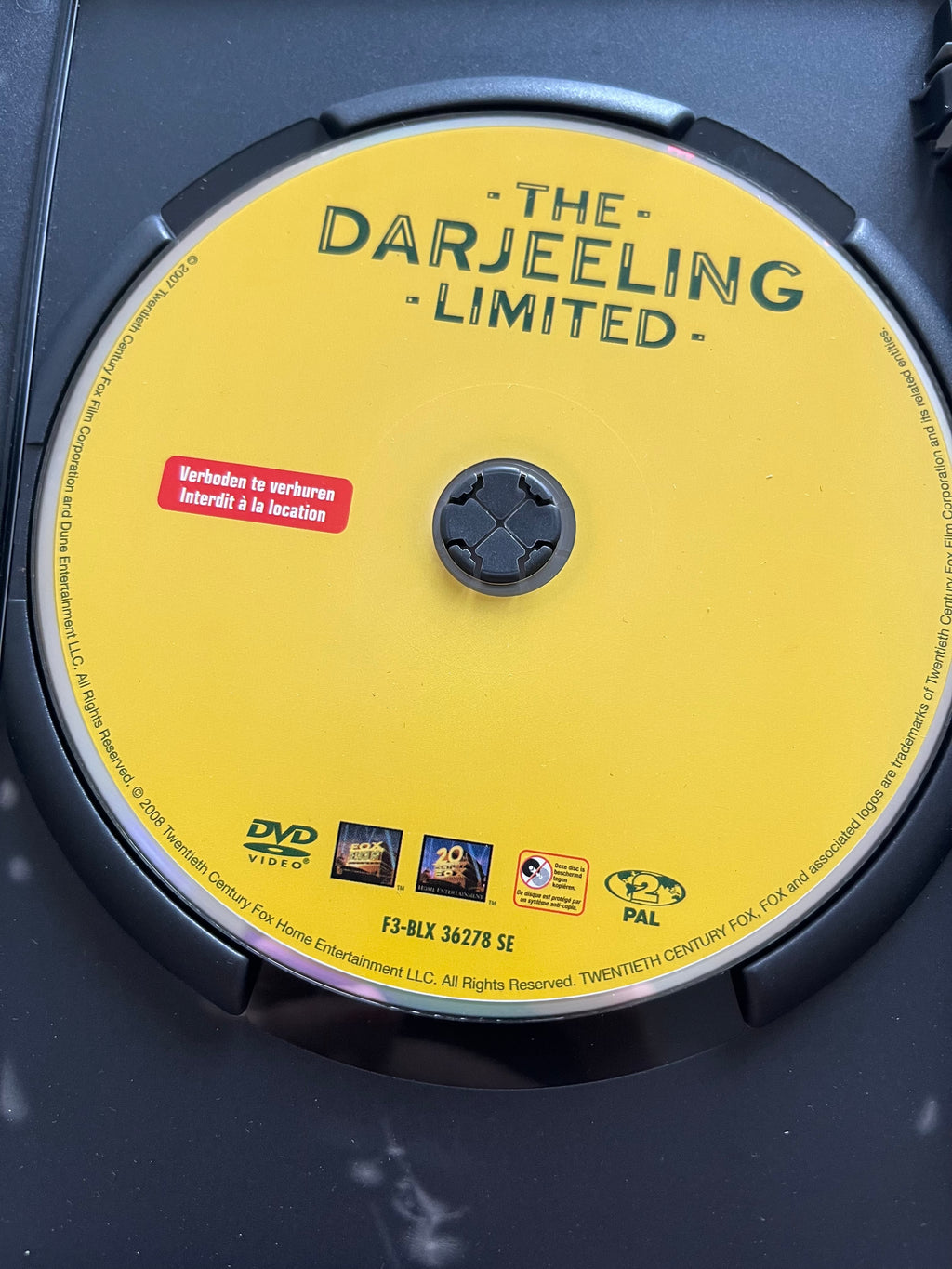 The Darjeeling Limited – DVD (2007) | Owen Wilson, Adrien Brody & Jason Schwartzman