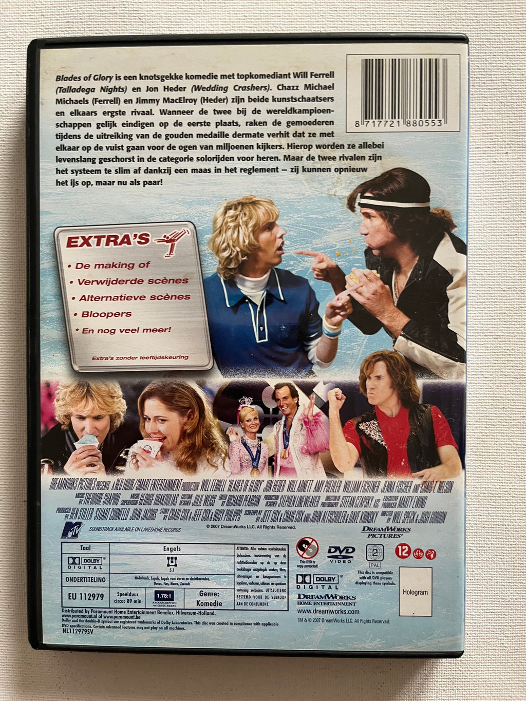 Blades of Glory – DVD (2007) | Will Ferrell & Jon Heder