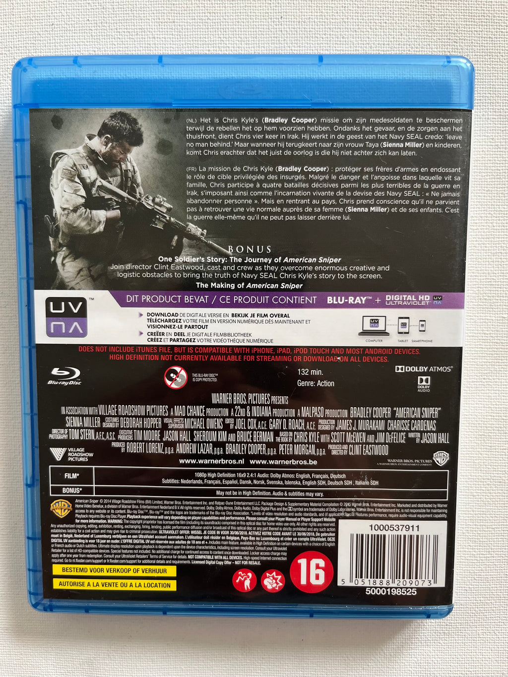 American Sniper – Blu-ray (2014) | Bradley Cooper & Sienna Miller