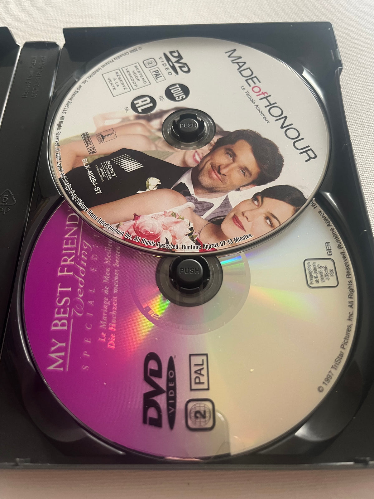 The Bounty Hunter + Made of Honor + My Best Friend’s Wedding – 3-Movie DVD Set (1997–2010)