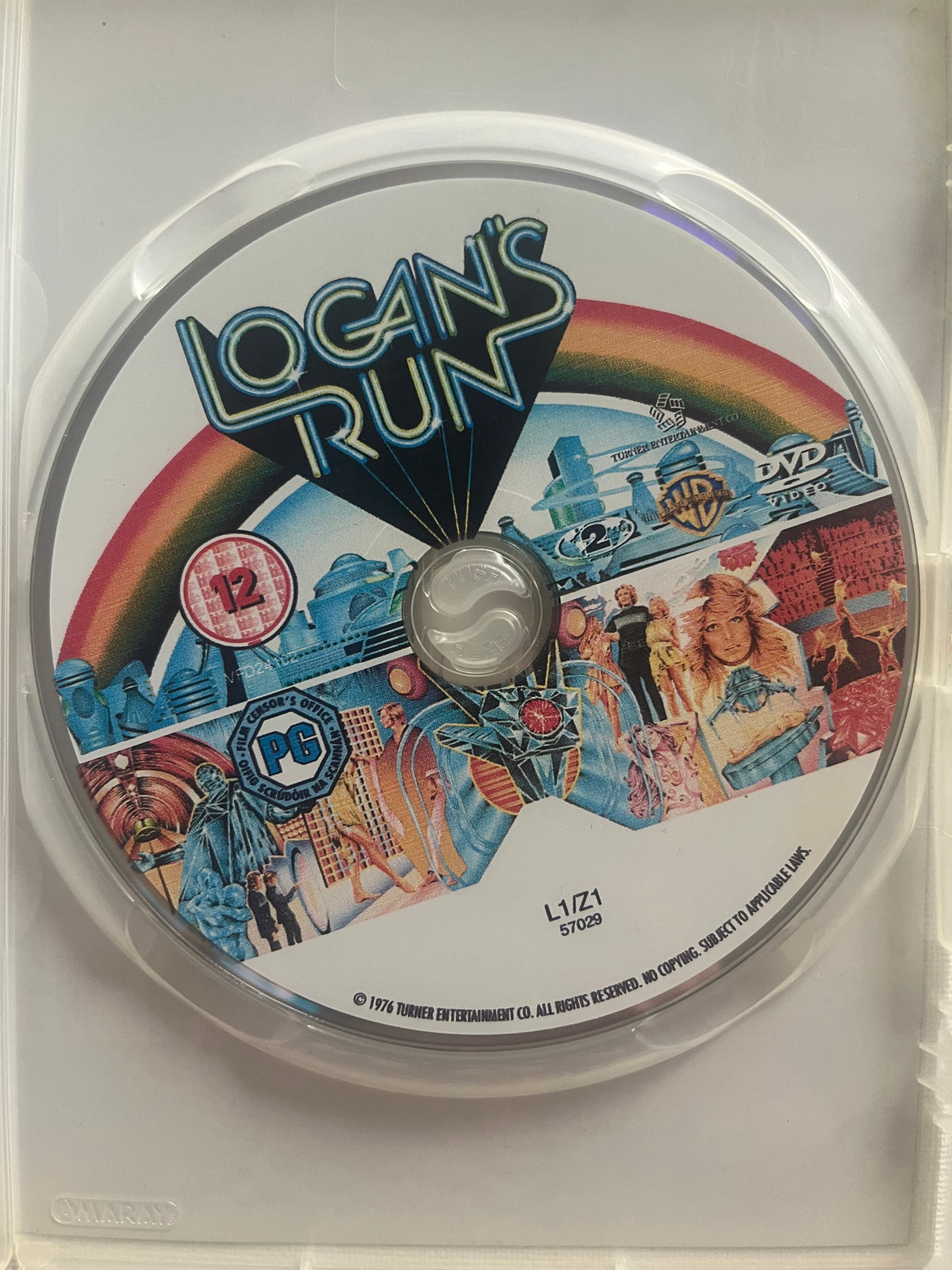 Logan’s Run – DVD (1976) | Michael York & Jenny Agutter