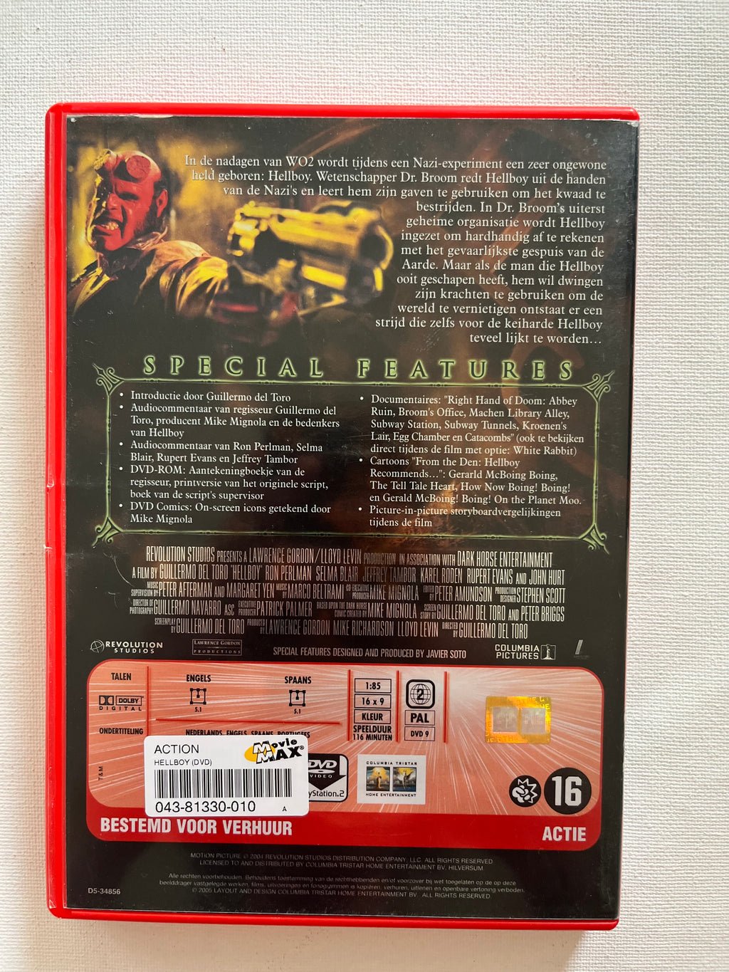 Hellboy – DVD (2004) | Ron Perlman & Selma Blair