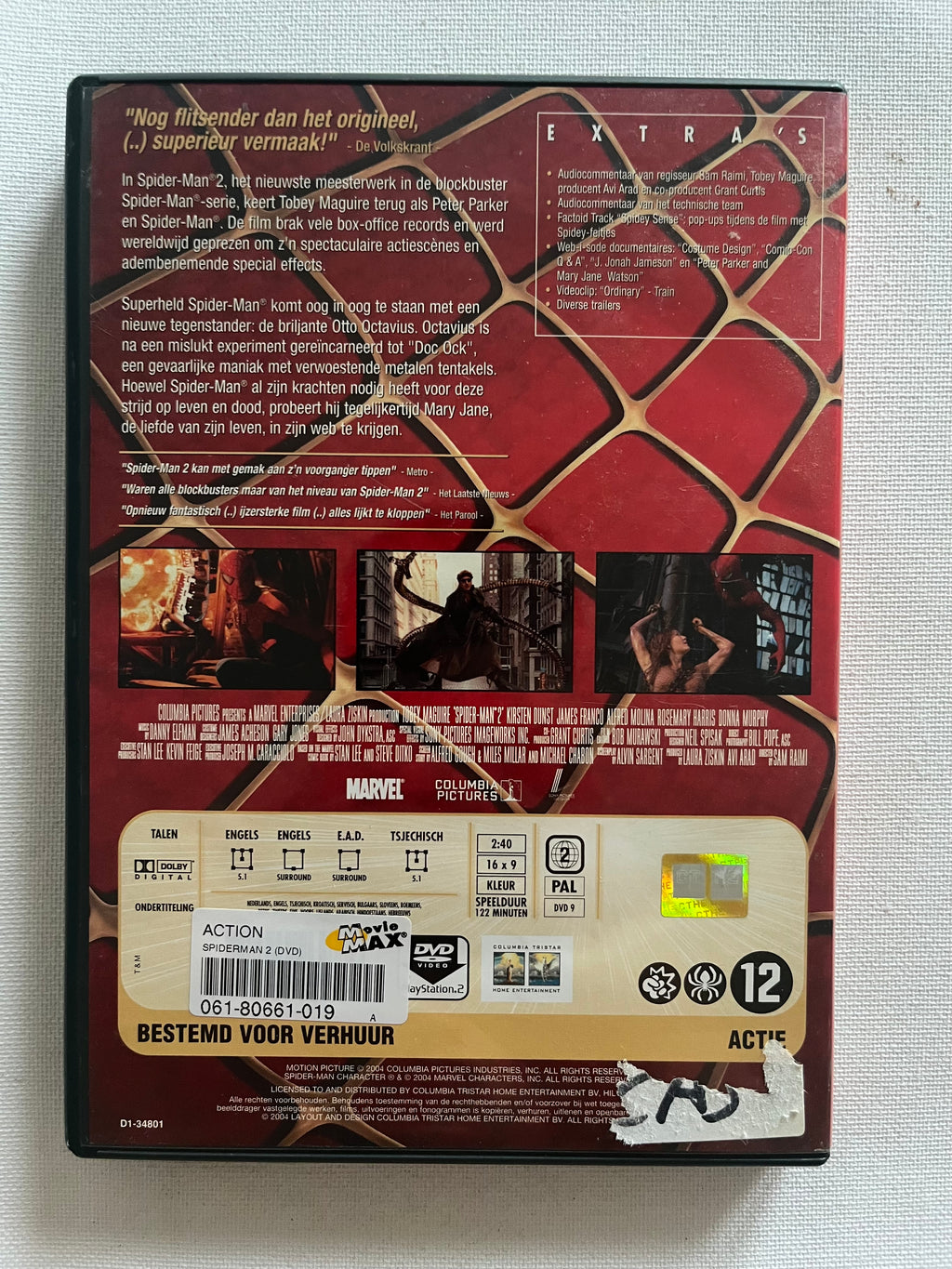 Spider-Man 2 – DVD (2004) | Tobey Maguire & Kirsten Dunst