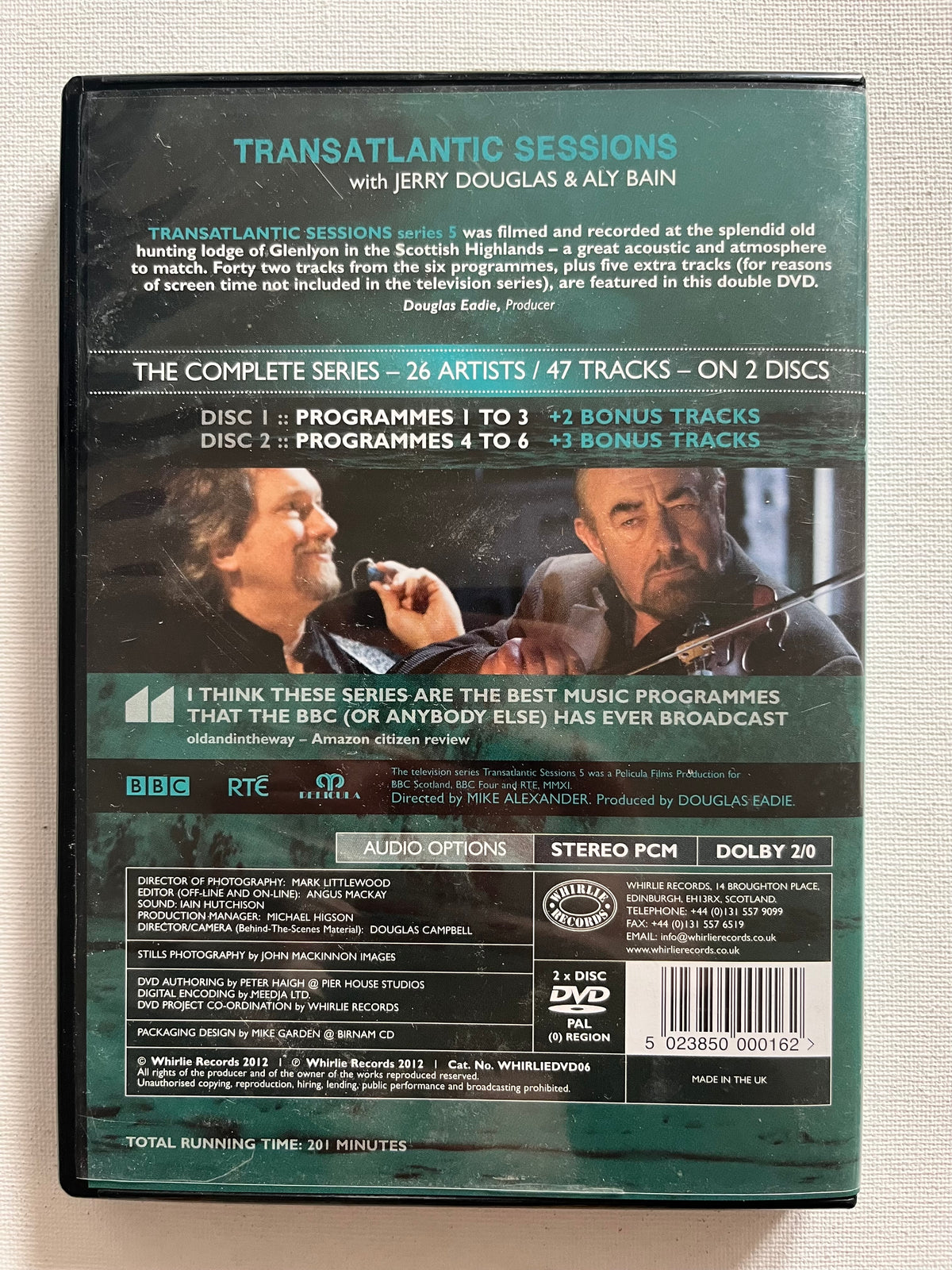 Transatlantic Sessions 5 – 2-Disc DVD (2011) | Jerry Douglas & Aly Bain