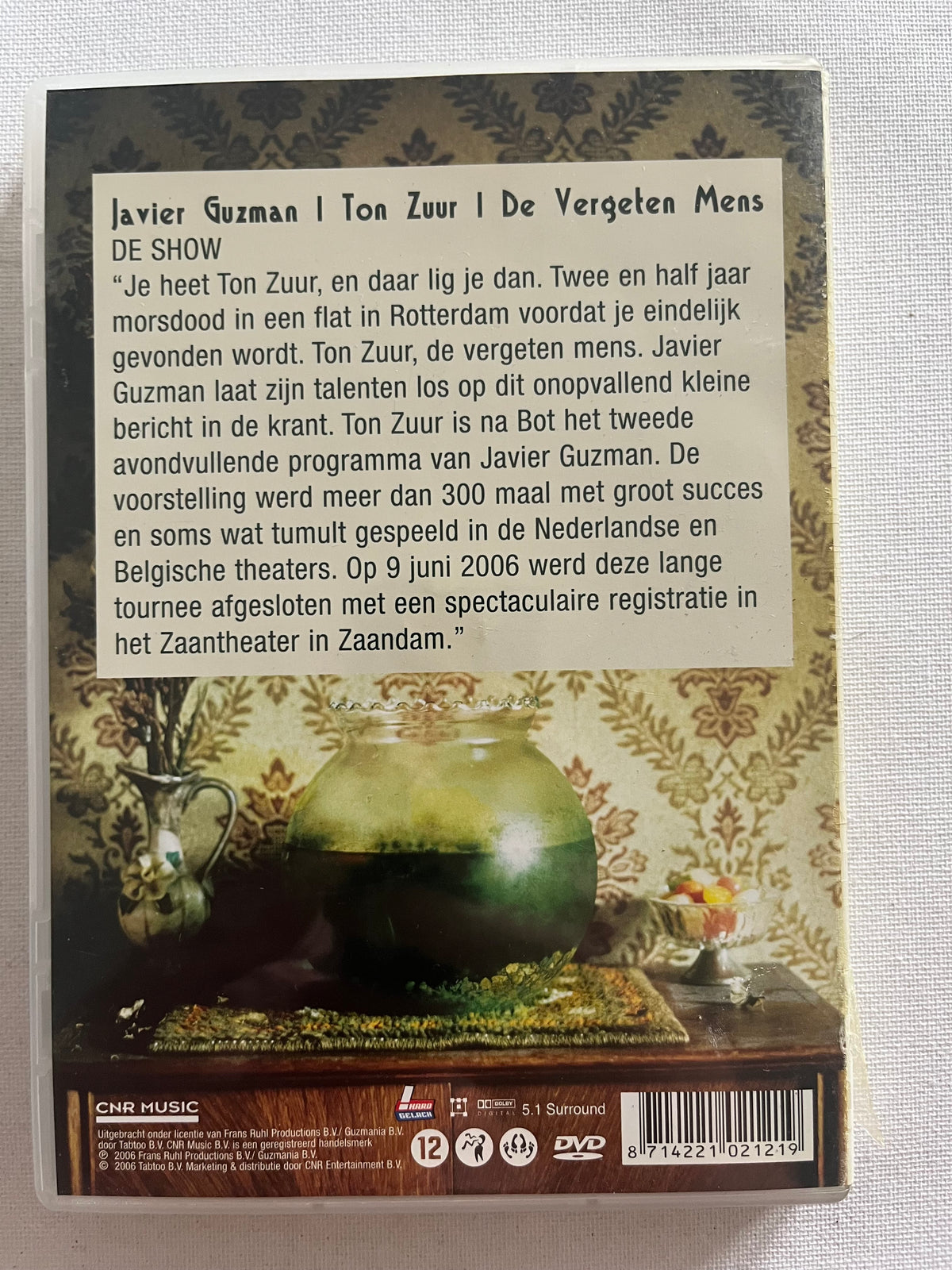 Javier Guzman – Ton Zuur – DVD (2004)
