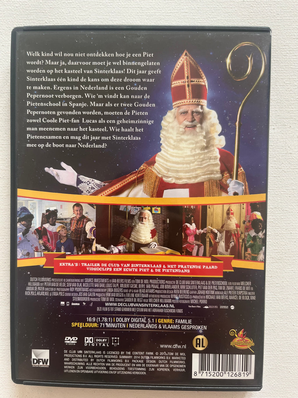 De Club van Sinterklaas: De Pietenschool – DVD (2013) | Sinterklaas Film