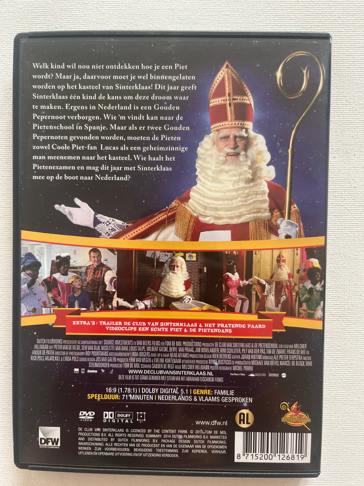 De Club van Sinterklaas: De Pietenschool – DVD (2013) | Sinterklaas Film