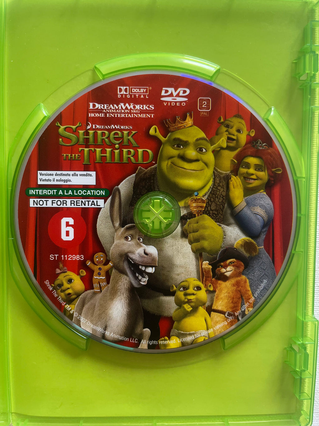 Shrek the Third – DVD (2007) | Mike Myers, Eddie Murphy & Cameron Diaz