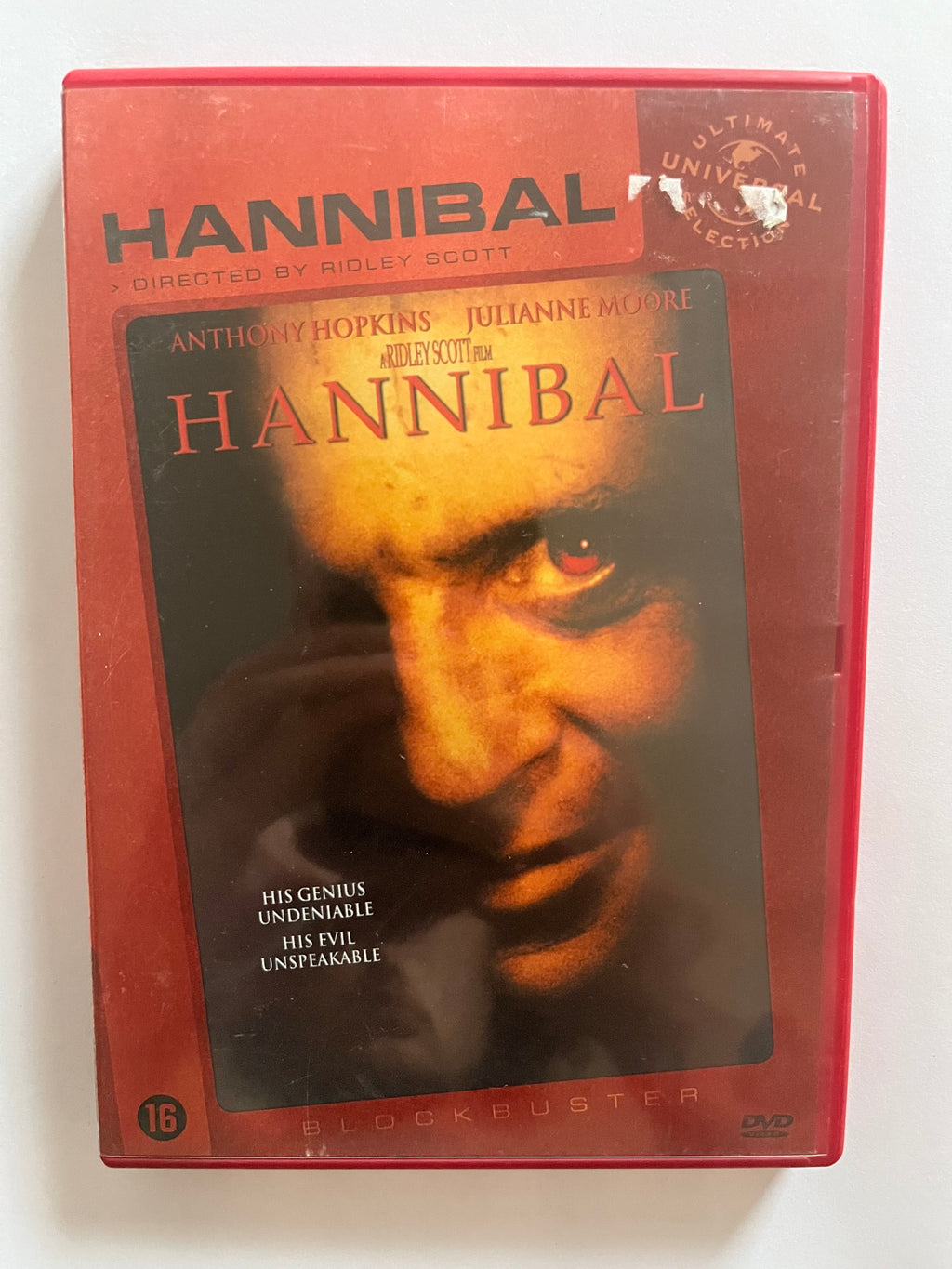Hannibal – DVD (2001) | Anthony Hopkins & Julianne Moore
