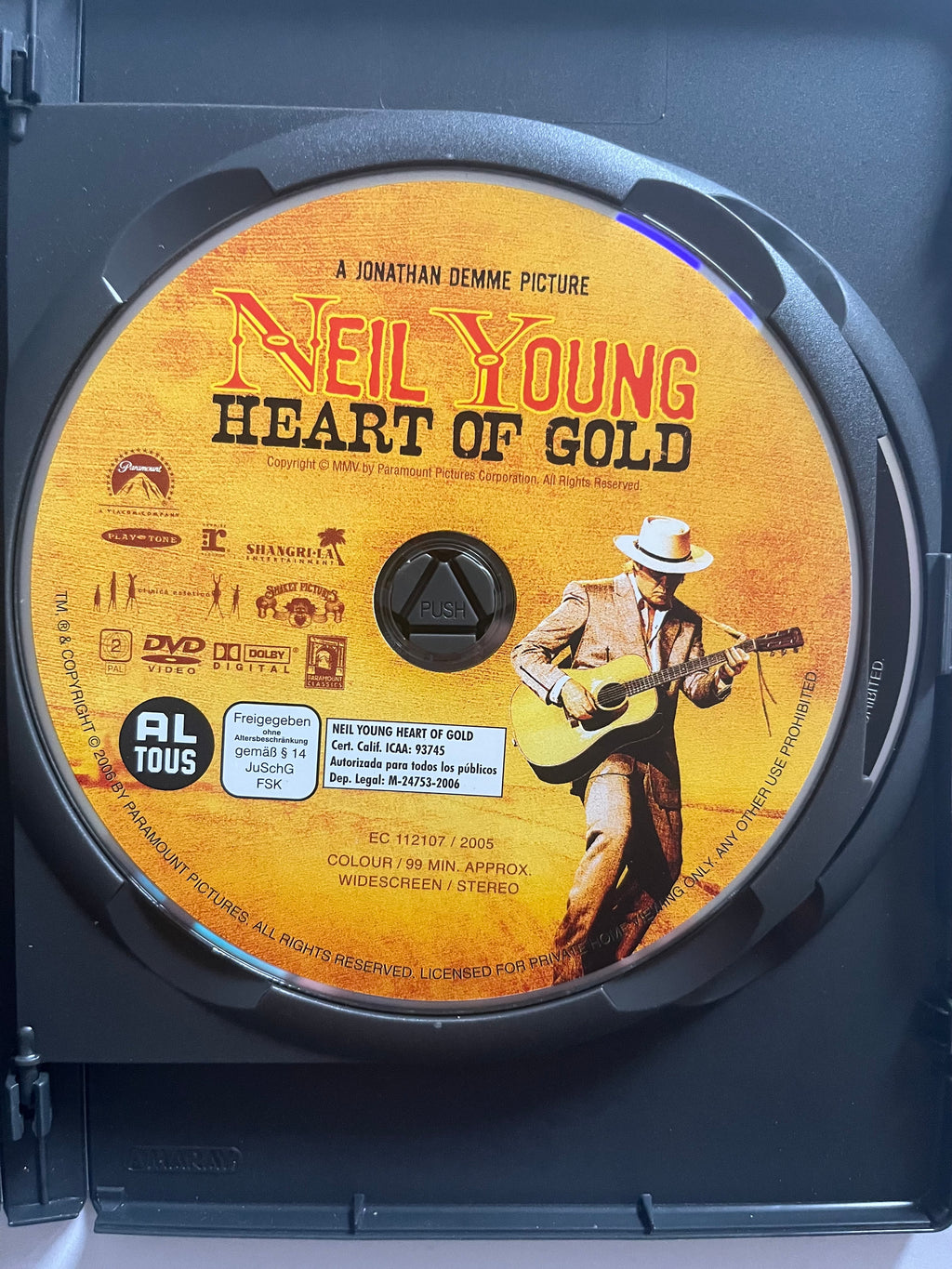 Neil Young: Heart of Gold – 2-Disc Special Edition DVD (2006) | Live Concert