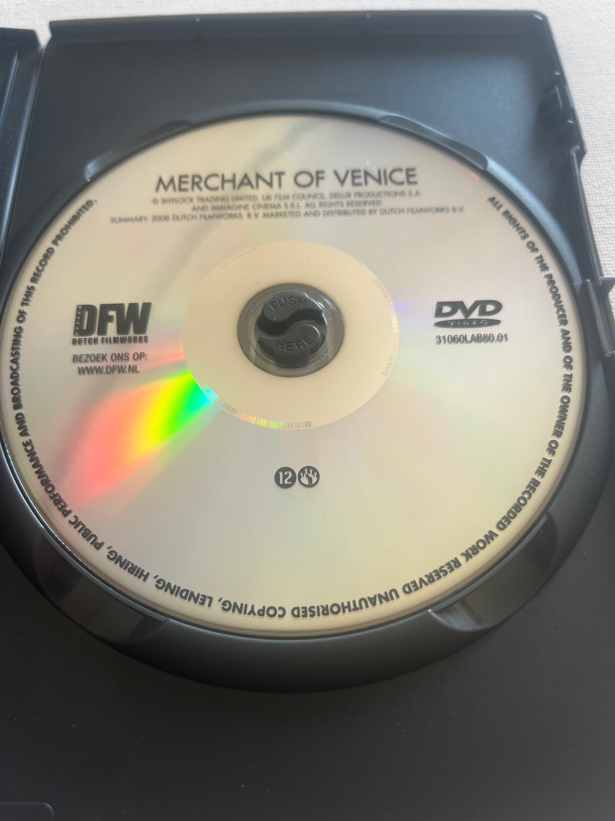 The Merchant of Venice – DVD (2004) | Al Pacino & Jeremy Irons