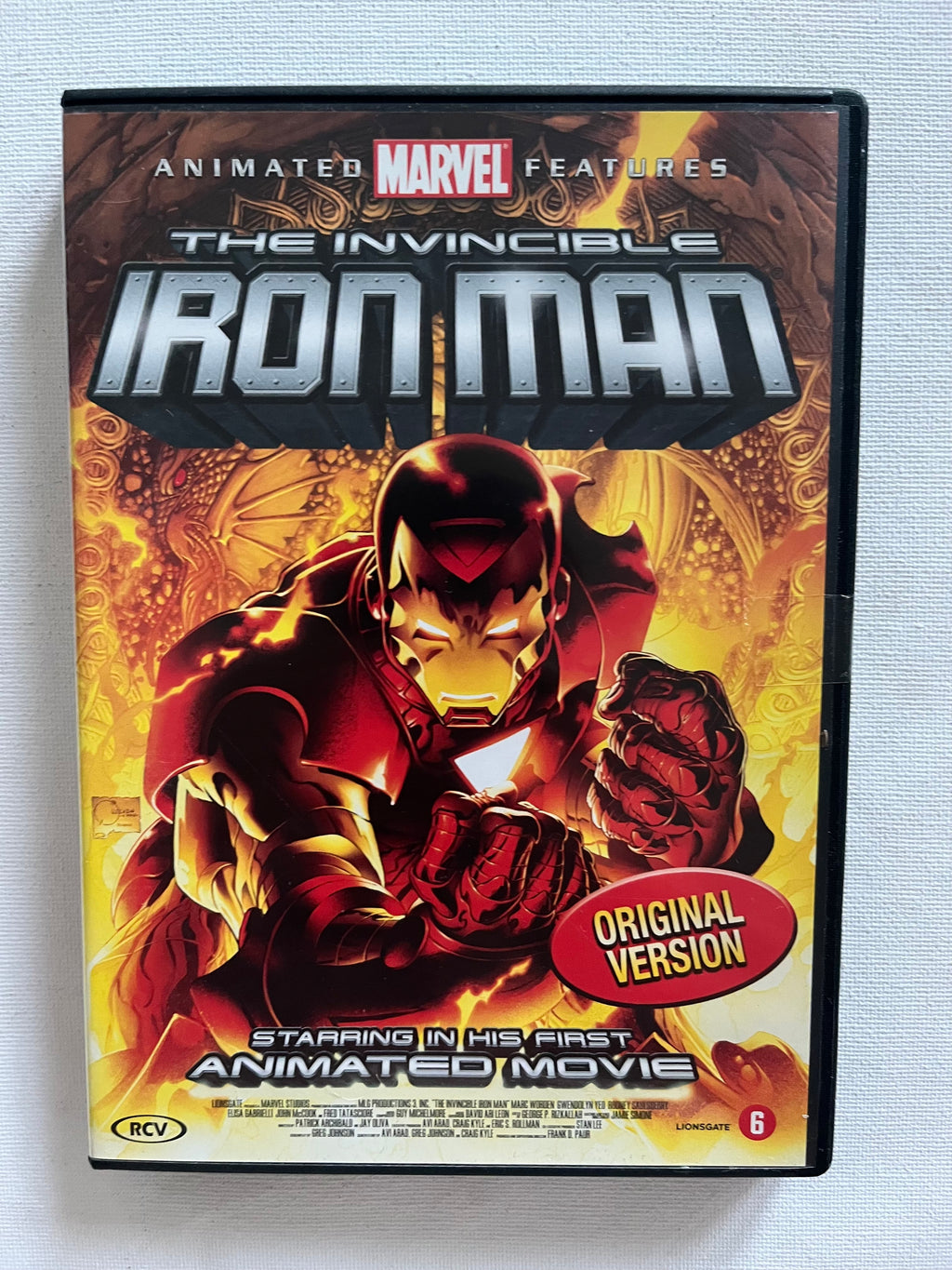 Marvel The Invincible Iron Man – DVD (2007) | Animated Movie