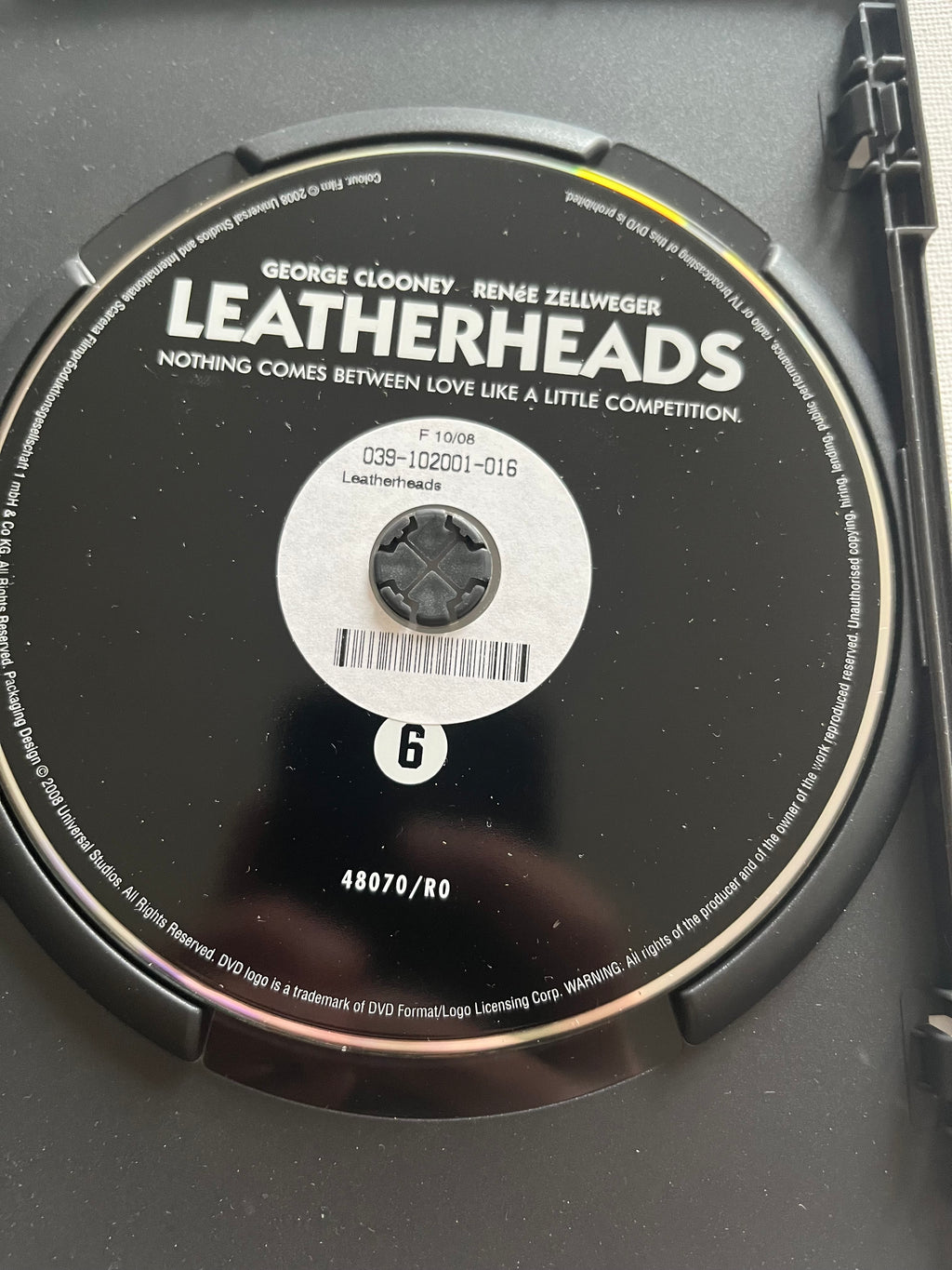 Leatherheads – DVD (2008) | George Clooney & Renée Zellweger