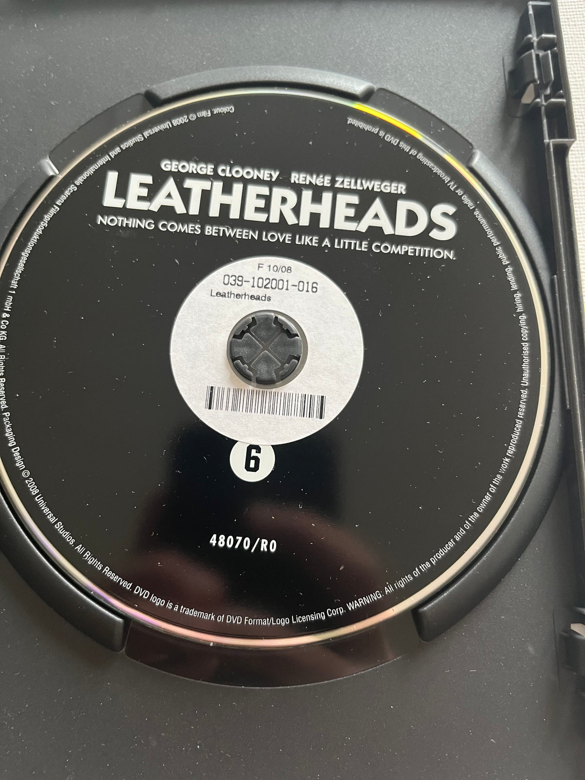 Leatherheads – DVD (2008) | George Clooney & Renée Zellweger