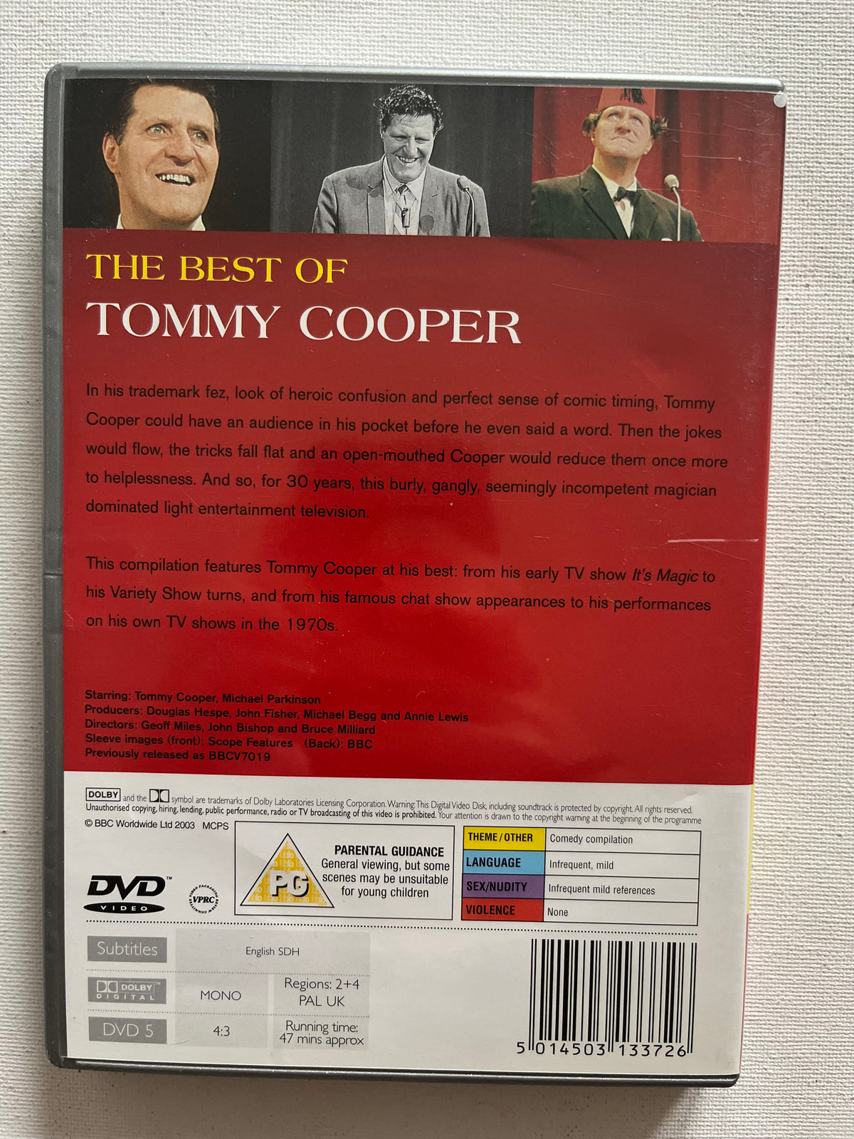 Tommy Cooper: The Best of Tommy Cooper – DVD | Classic British Comedy