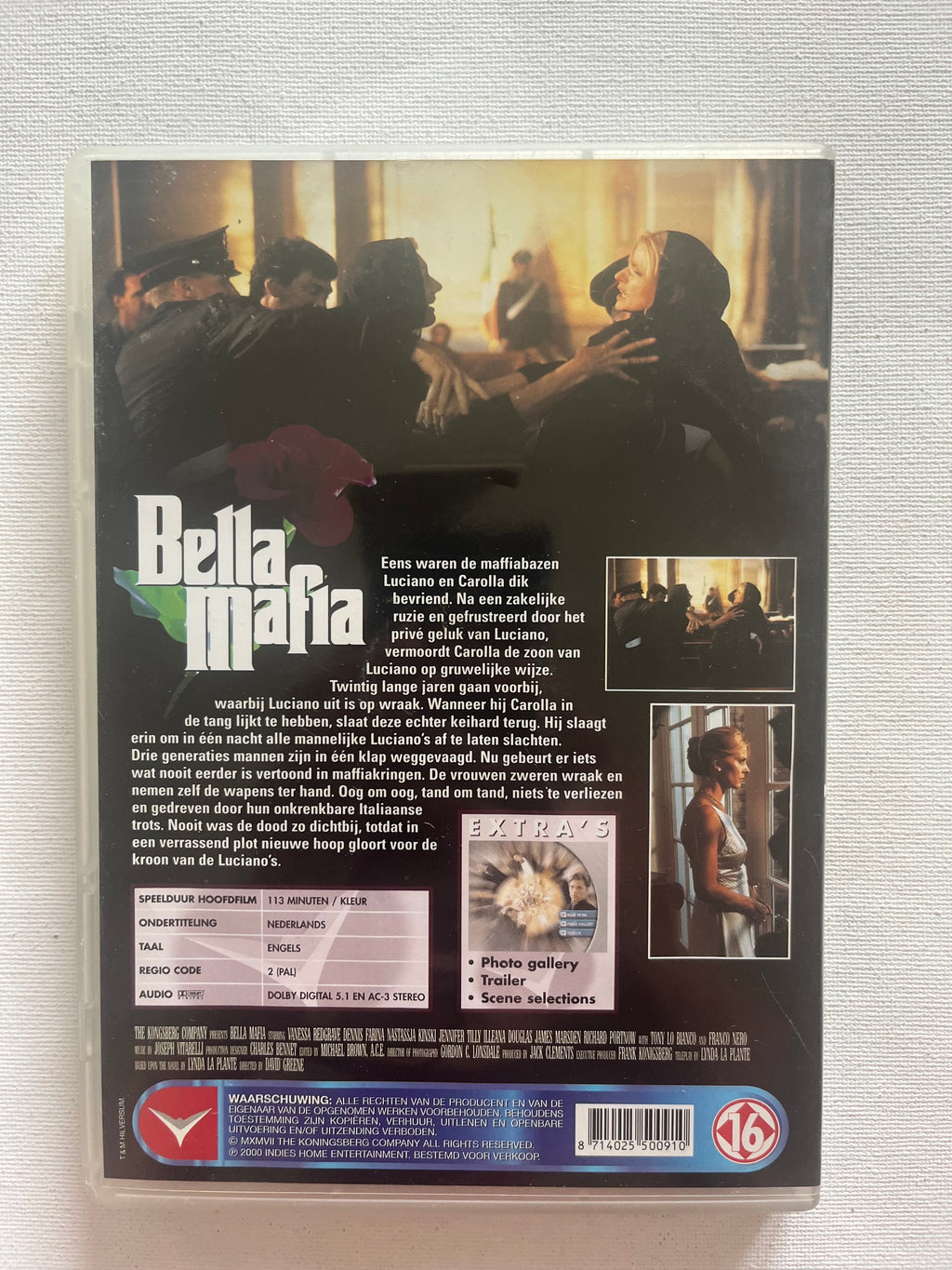 Bella Mafia – DVD (1997) | Vanessa Redgrave & Dennis Farina