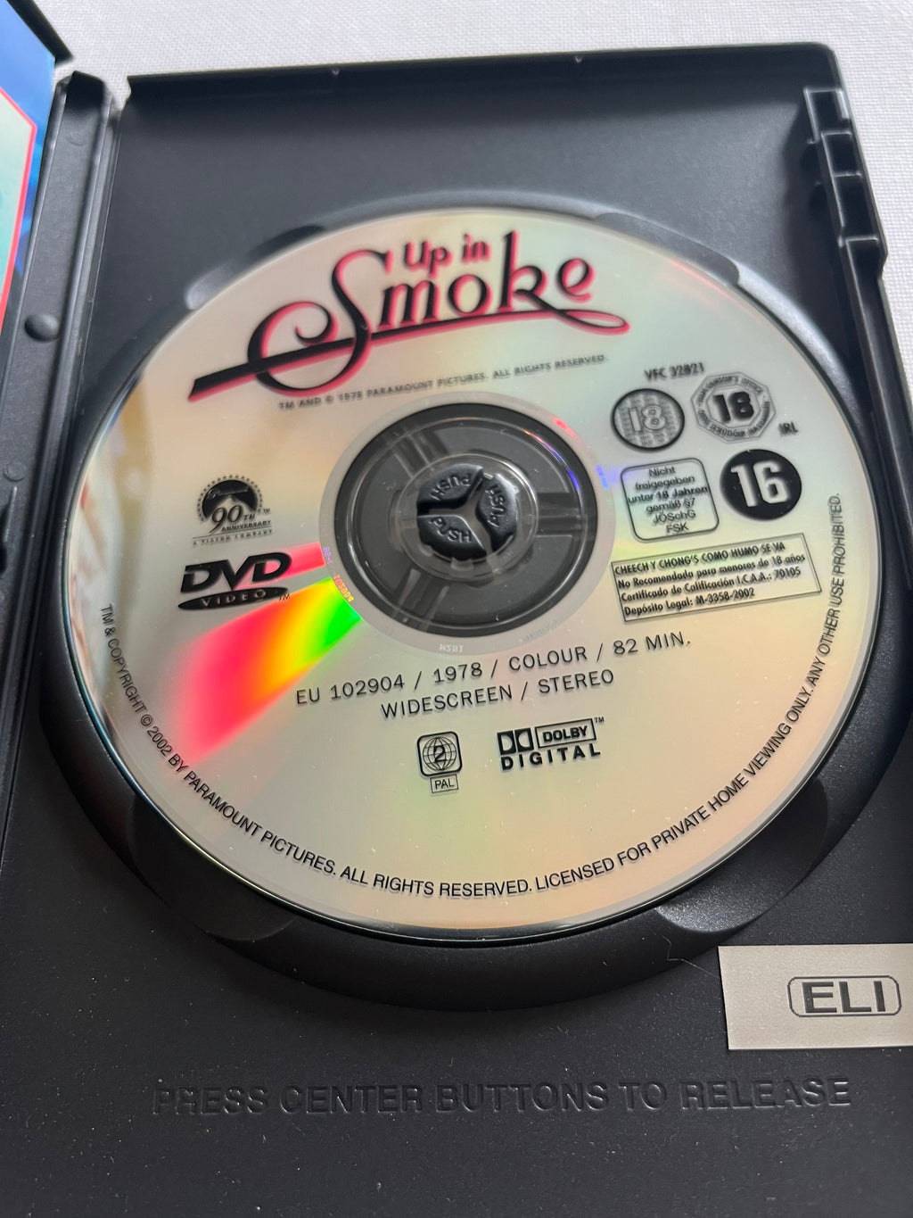 Cheech & Chong’s Up in Smoke – DVD (1978) | Cheech Marin & Tommy Chong