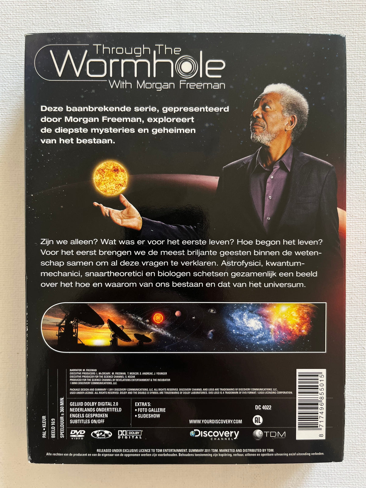 Discovery: Through the Wormhole – 4-Disc DVD | Morgan Freeman