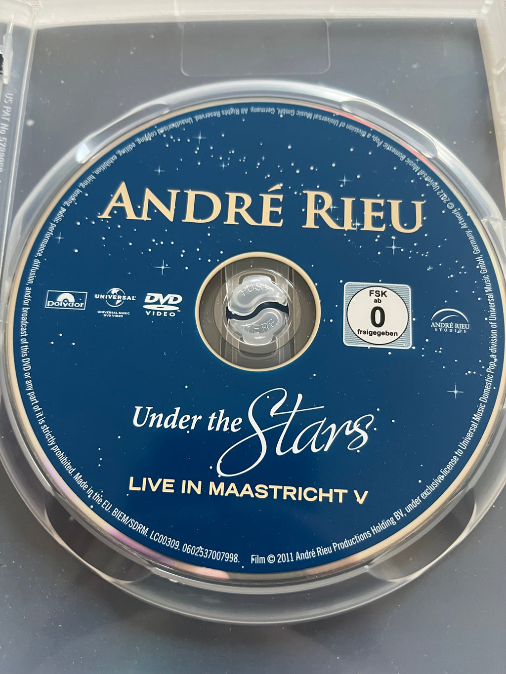 André Rieu: Under the Stars – DVD (2011) | Live in Maastricht